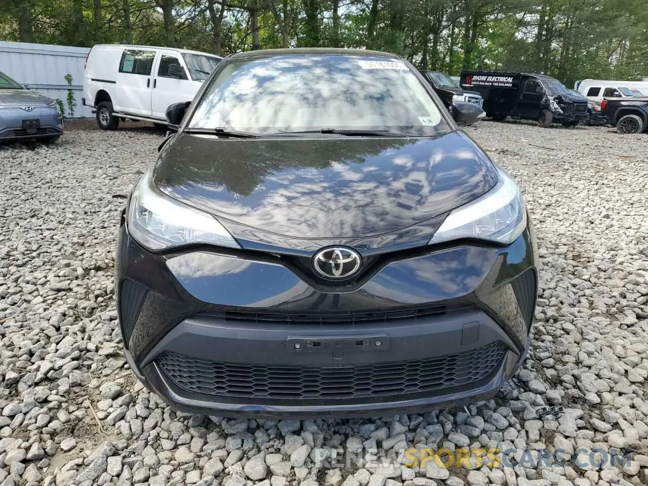 5 fotografías del automóvil dañado NMTKHMBX6MR121720 TOYOTA C-HR 2021