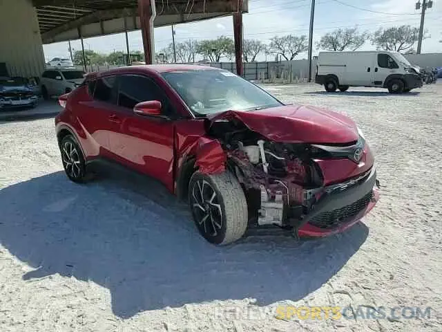 13 fotografías del automóvil dañado NMTKHMBX6MR126917 TOYOTA C-HR 2021