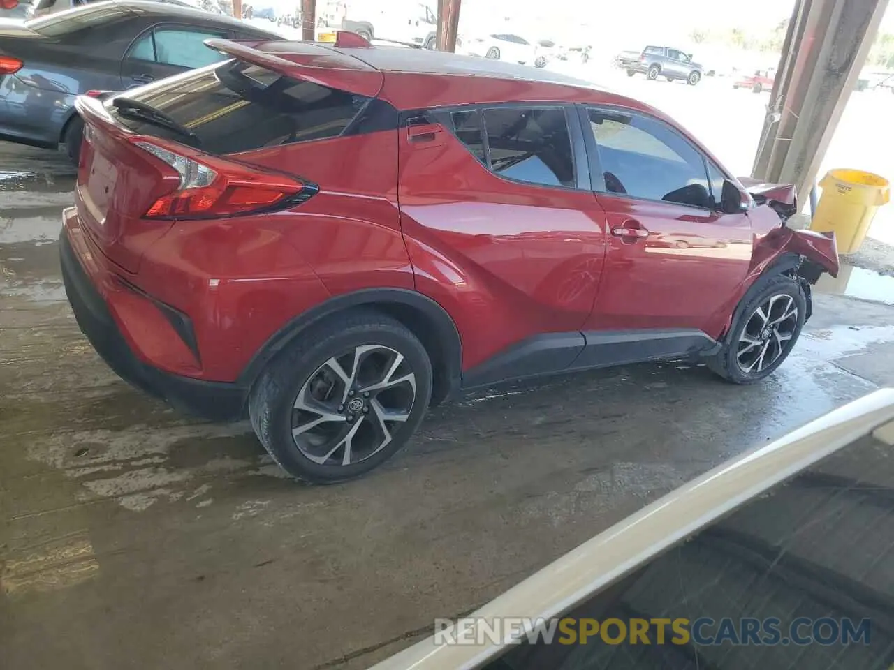 3 fotografías del automóvil dañado NMTKHMBX6MR126917 TOYOTA C-HR 2021