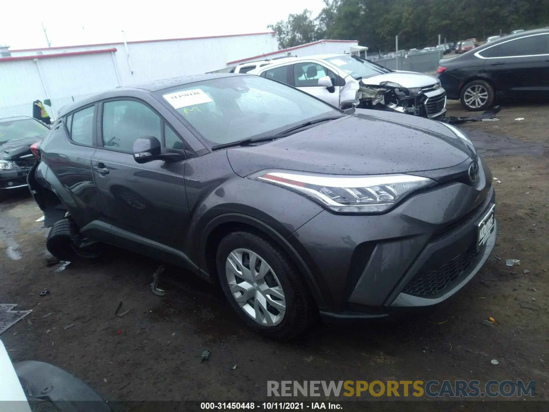 1 fotografías del automóvil dañado NMTKHMBX6MR128893 TOYOTA C-HR 2021