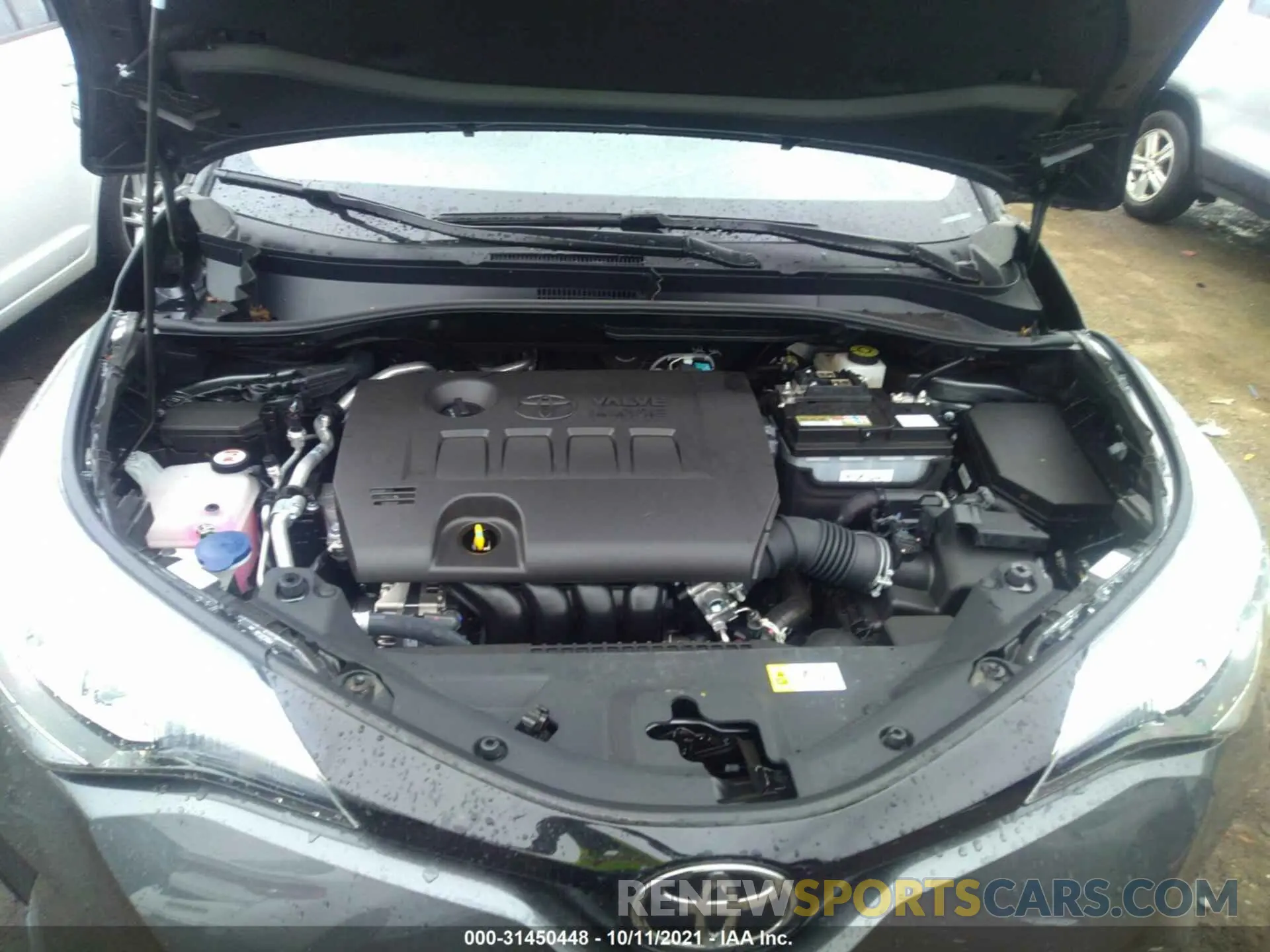 10 fotografías del automóvil dañado NMTKHMBX6MR128893 TOYOTA C-HR 2021
