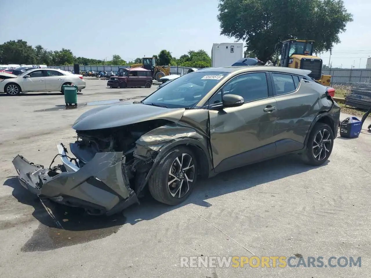 1 fotografías del automóvil dañado NMTKHMBX6MR131924 TOYOTA C-HR 2021