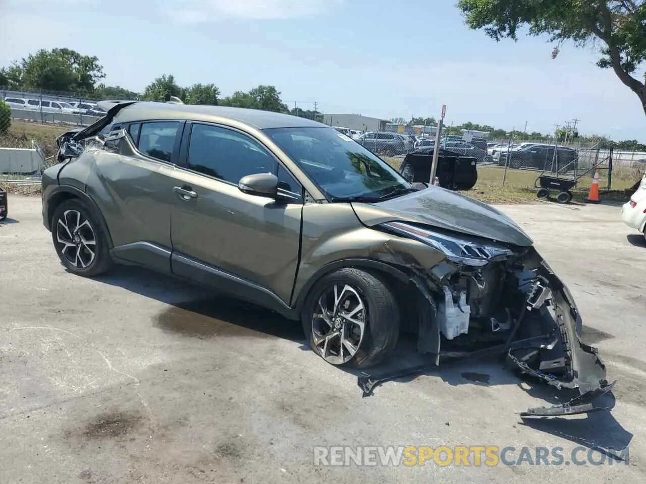4 fotografías del automóvil dañado NMTKHMBX6MR131924 TOYOTA C-HR 2021