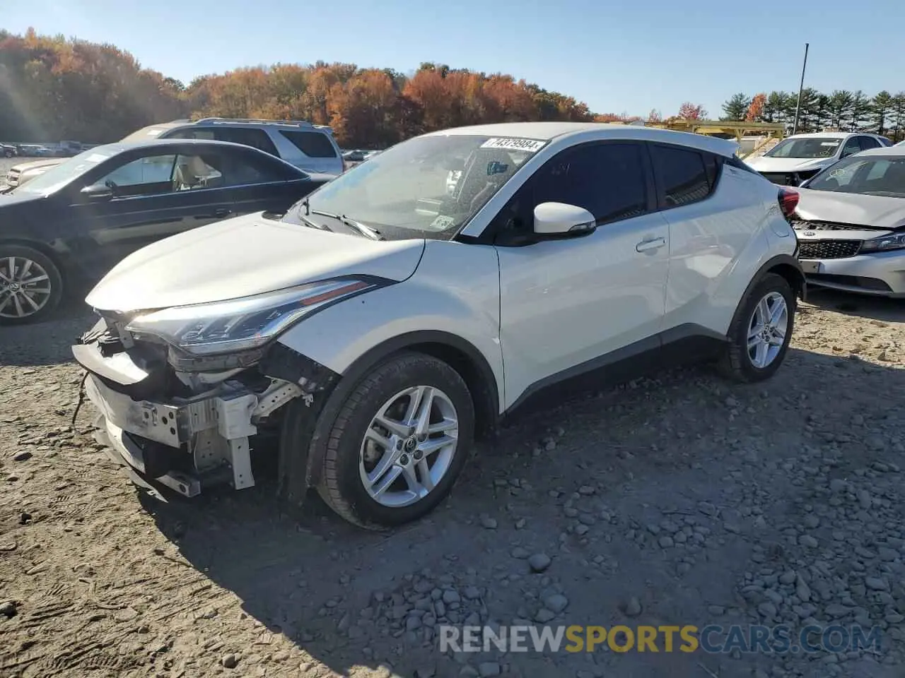 1 fotografías del automóvil dañado NMTKHMBX7MR121368 TOYOTA C-HR 2021