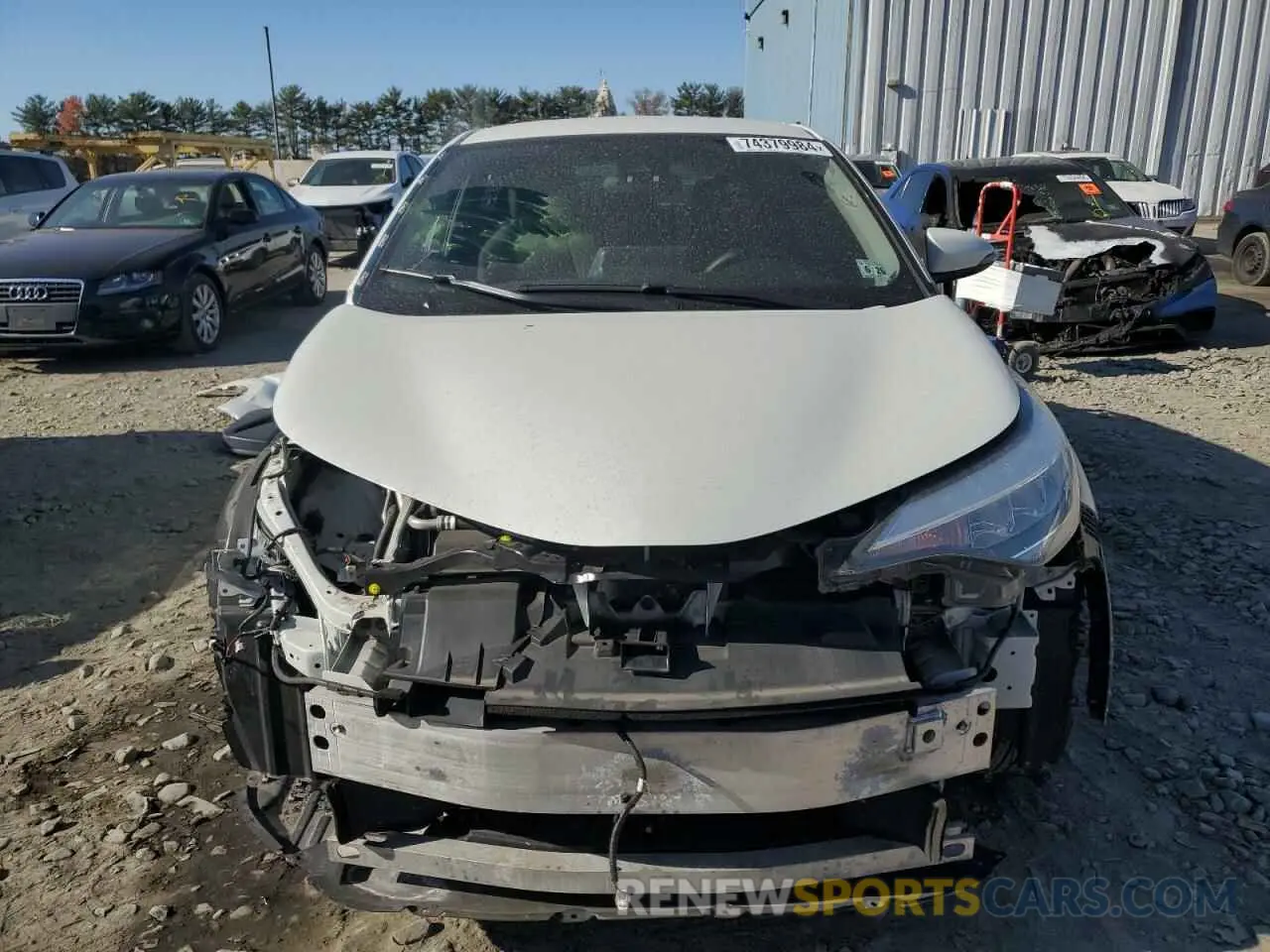 5 fotografías del automóvil dañado NMTKHMBX7MR121368 TOYOTA C-HR 2021