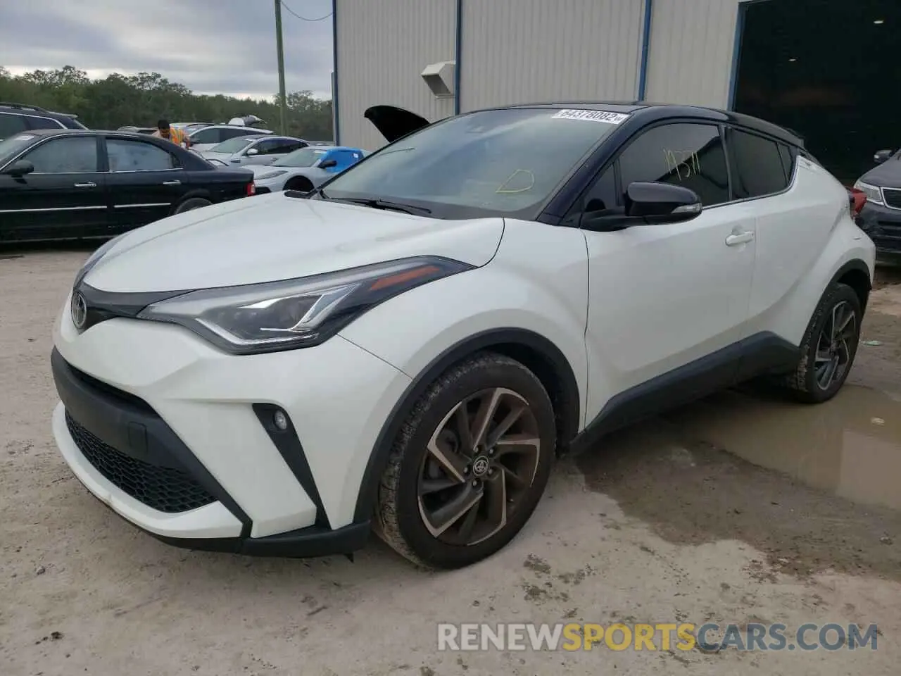 1 fotografías del automóvil dañado NMTKHMBX7MR128160 TOYOTA C-HR 2021
