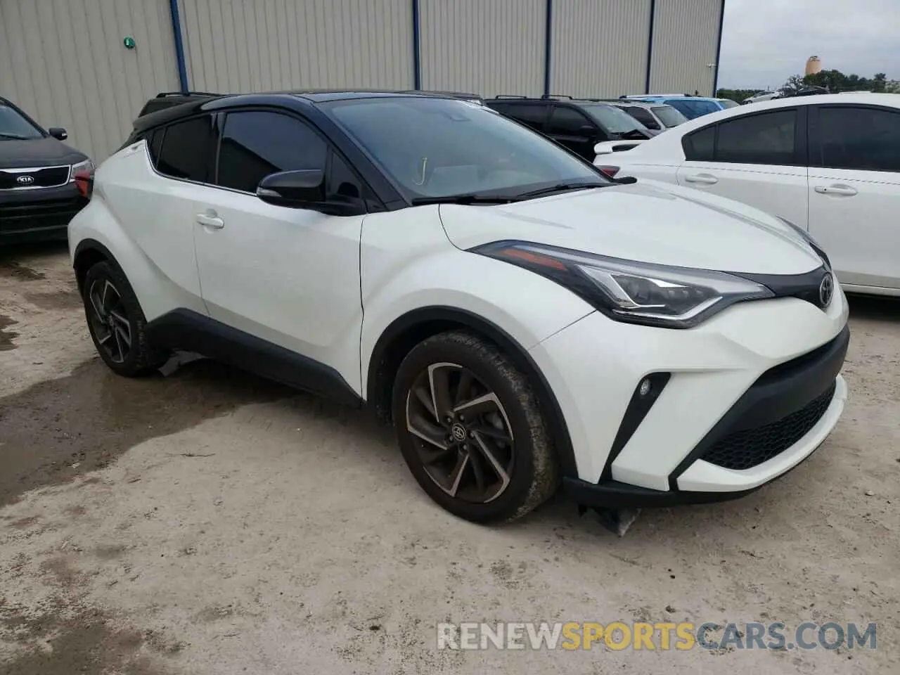 4 fotografías del automóvil dañado NMTKHMBX7MR128160 TOYOTA C-HR 2021