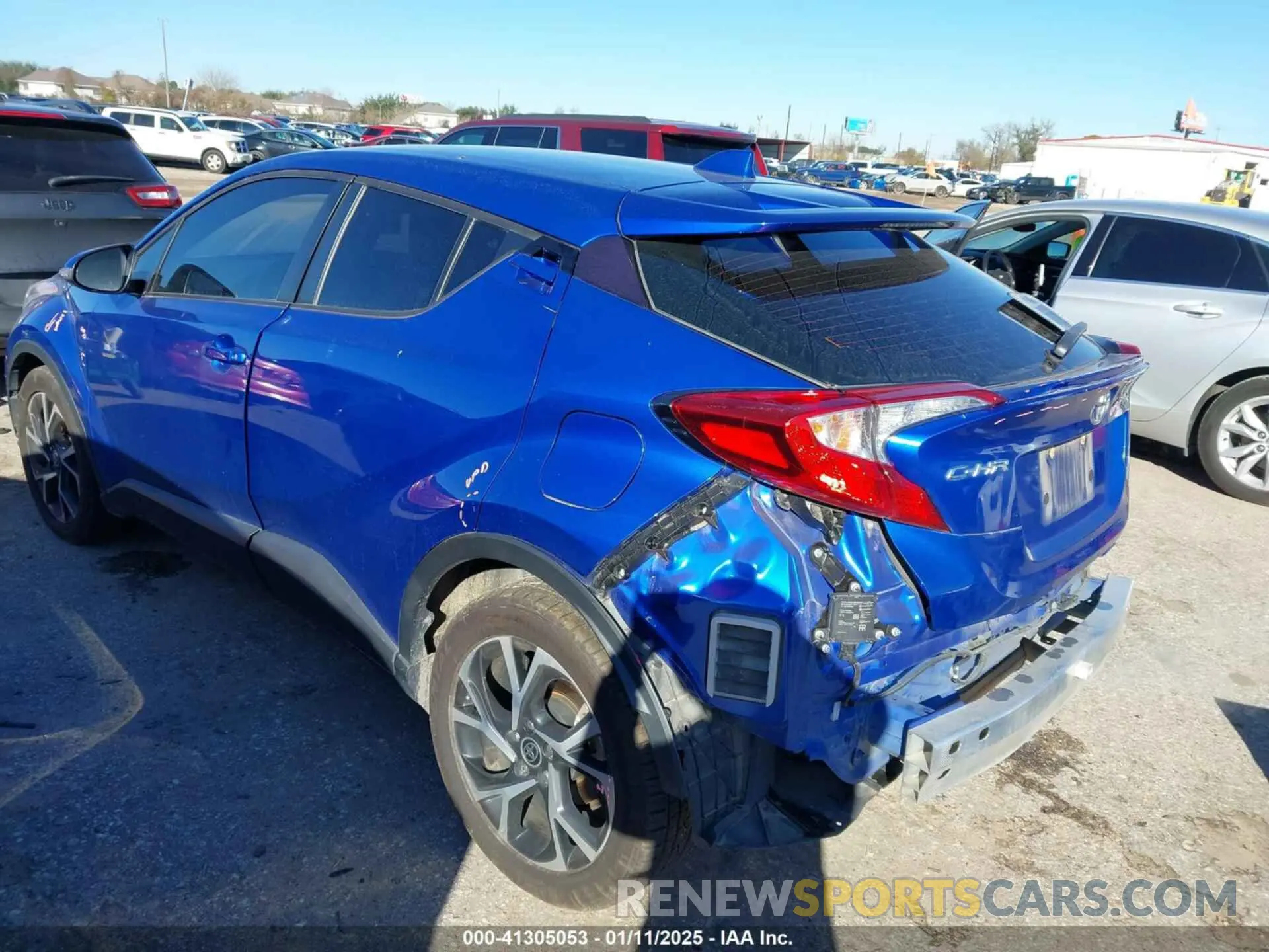 3 fotografías del automóvil dañado NMTKHMBX7MR129129 TOYOTA C-HR 2021