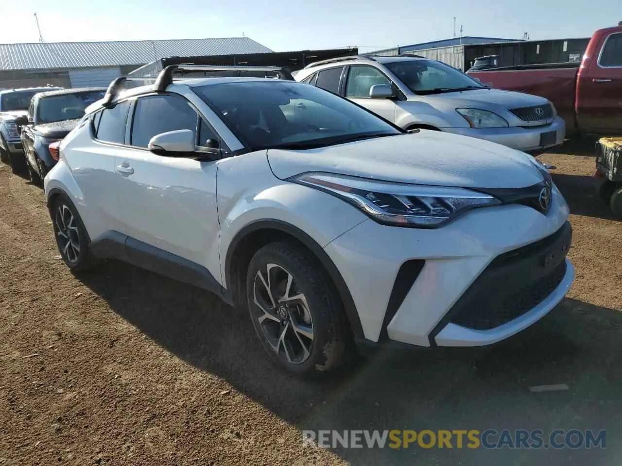 4 fotografías del automóvil dañado NMTKHMBX7MR140163 TOYOTA C-HR 2021