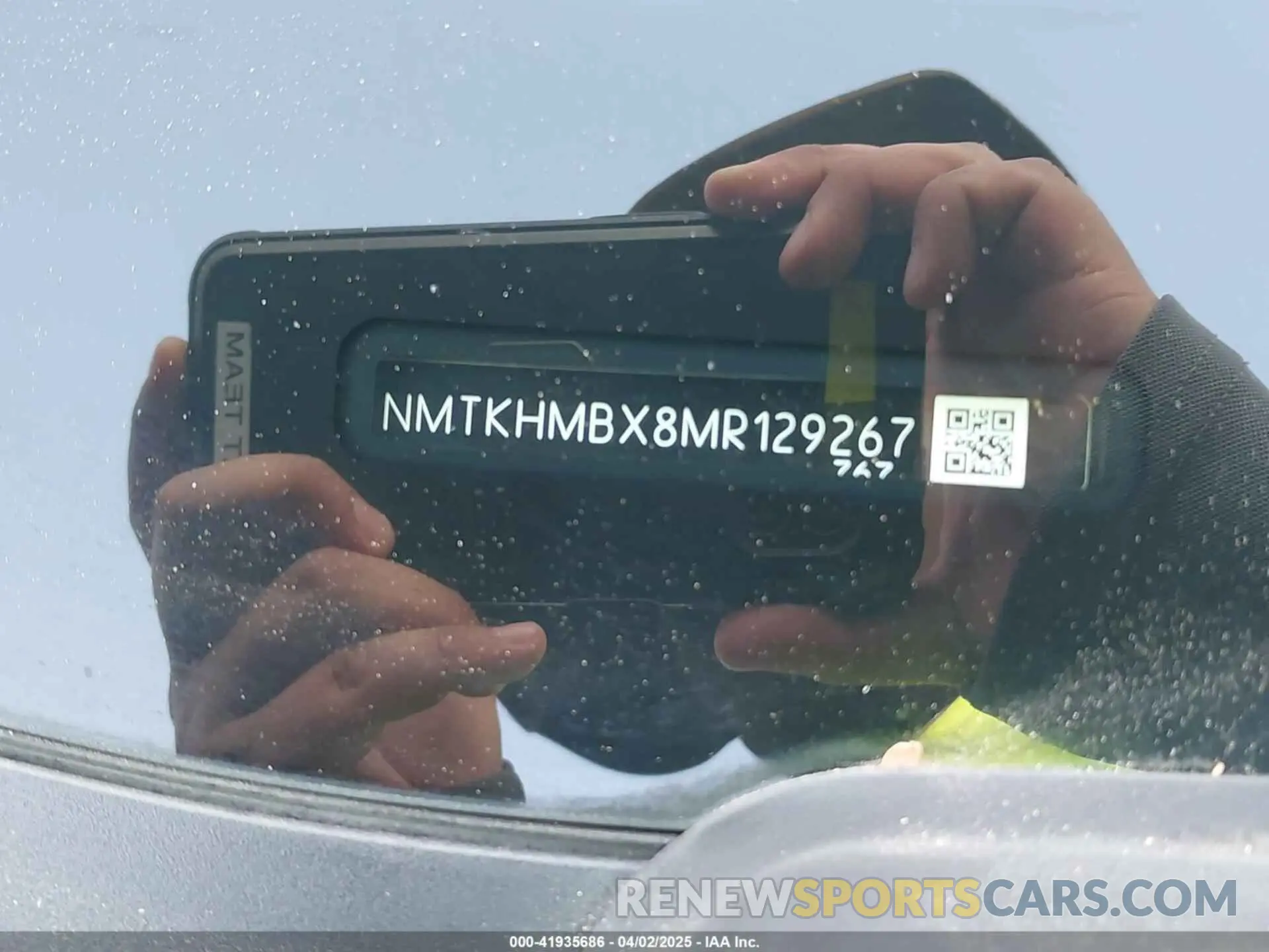 9 fotografías del automóvil dañado NMTKHMBX8MR129267 TOYOTA C-HR 2021