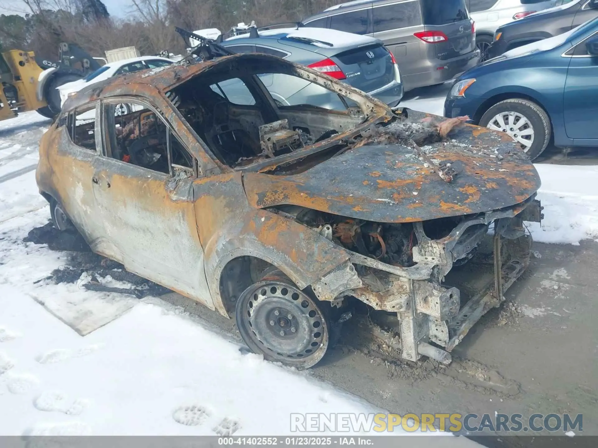 1 fotografías del automóvil dañado NMTKHMBX8MR130418 TOYOTA C-HR 2021