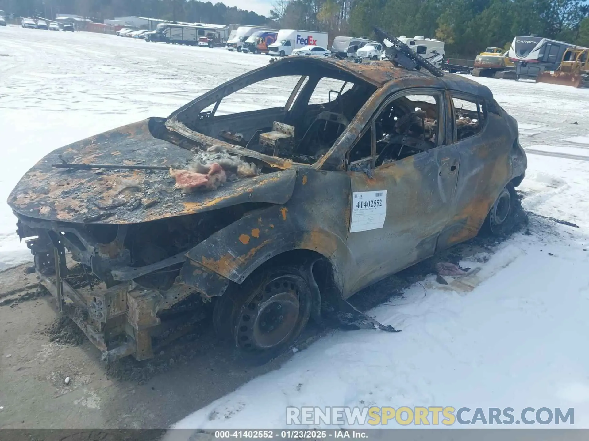 2 fotografías del automóvil dañado NMTKHMBX8MR130418 TOYOTA C-HR 2021