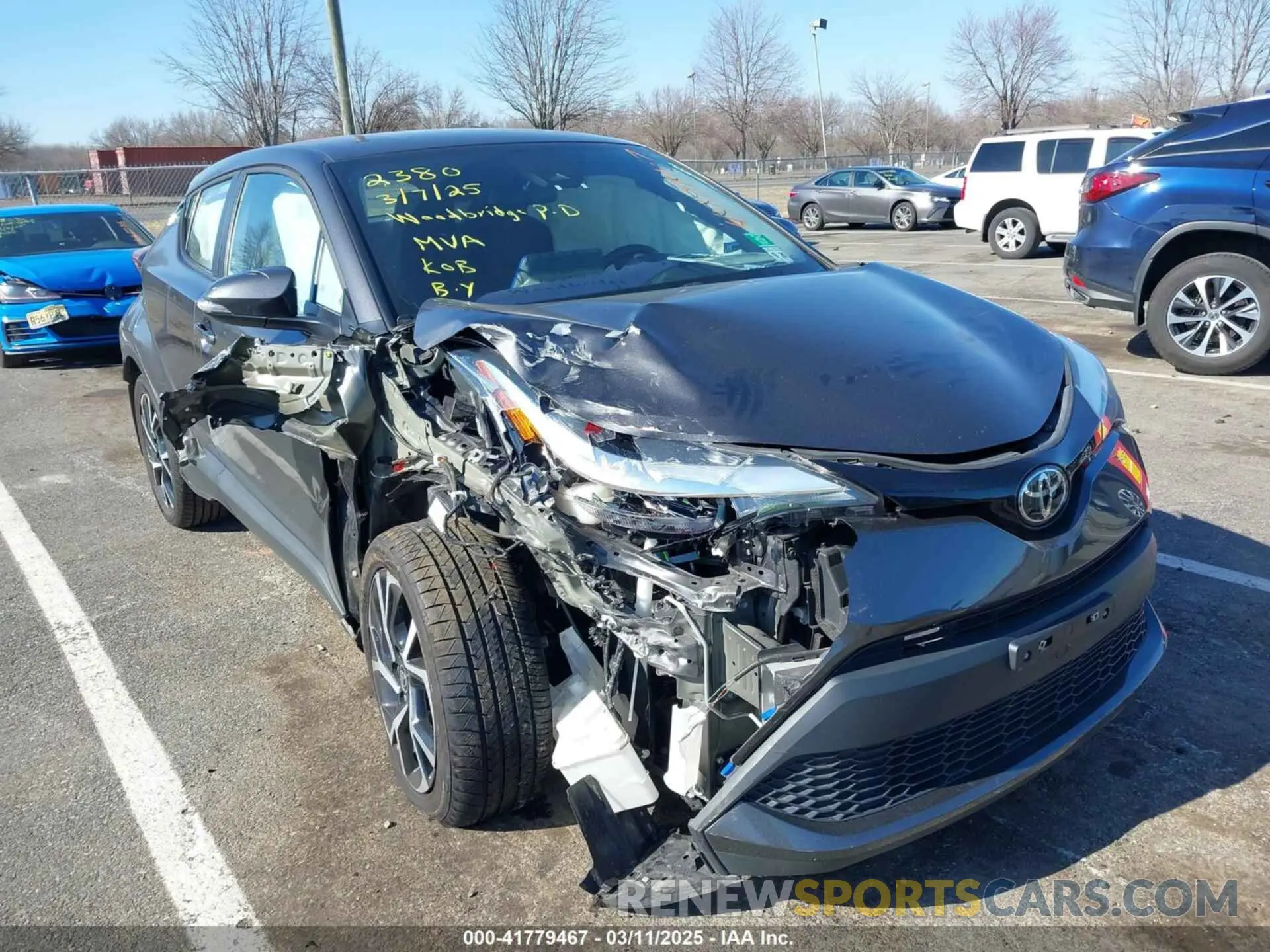 1 fotografías del automóvil dañado NMTKHMBX8MR132380 TOYOTA C-HR 2021