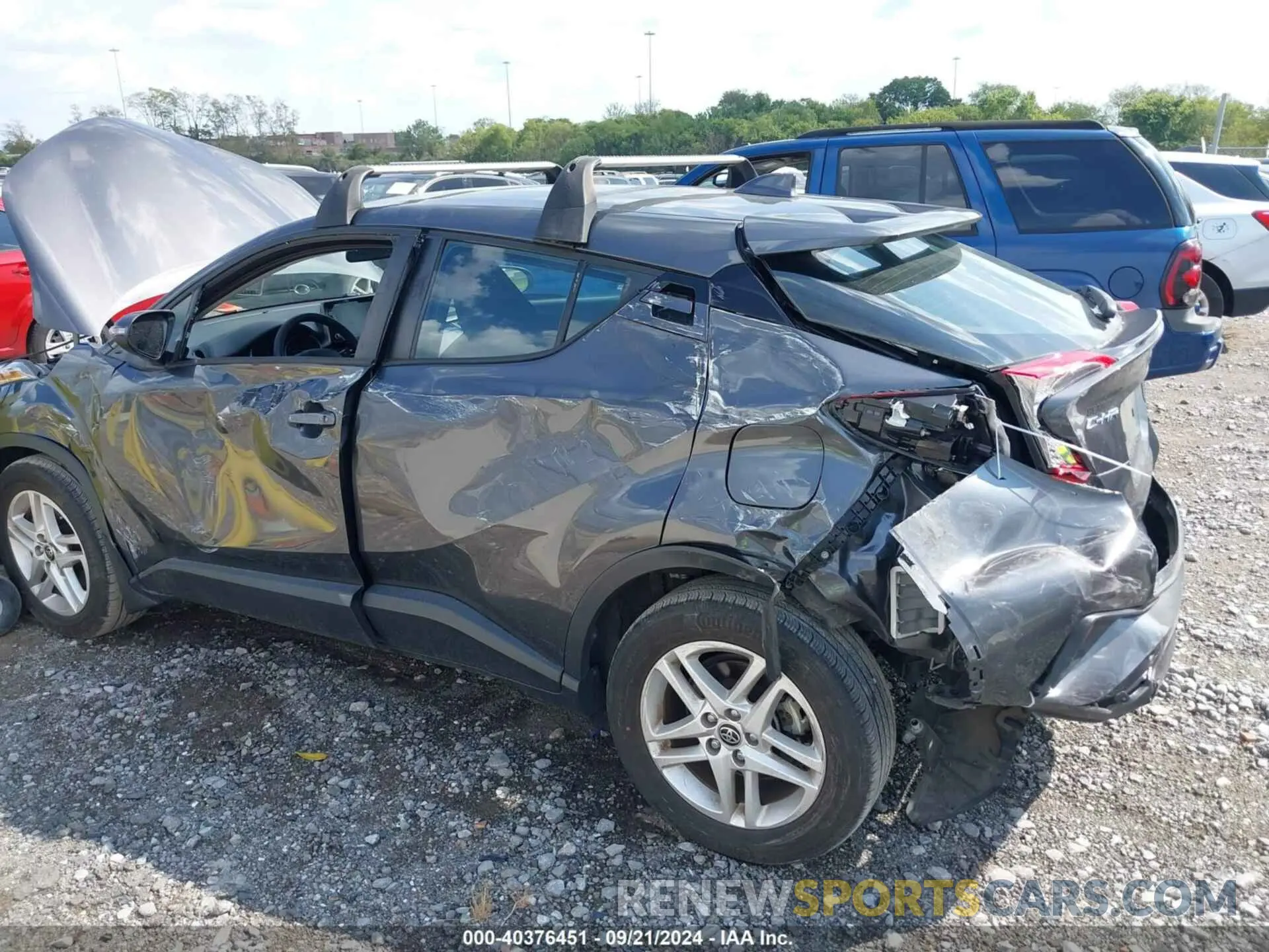 6 fotografías del automóvil dañado NMTKHMBX8MR137935 TOYOTA C-HR 2021