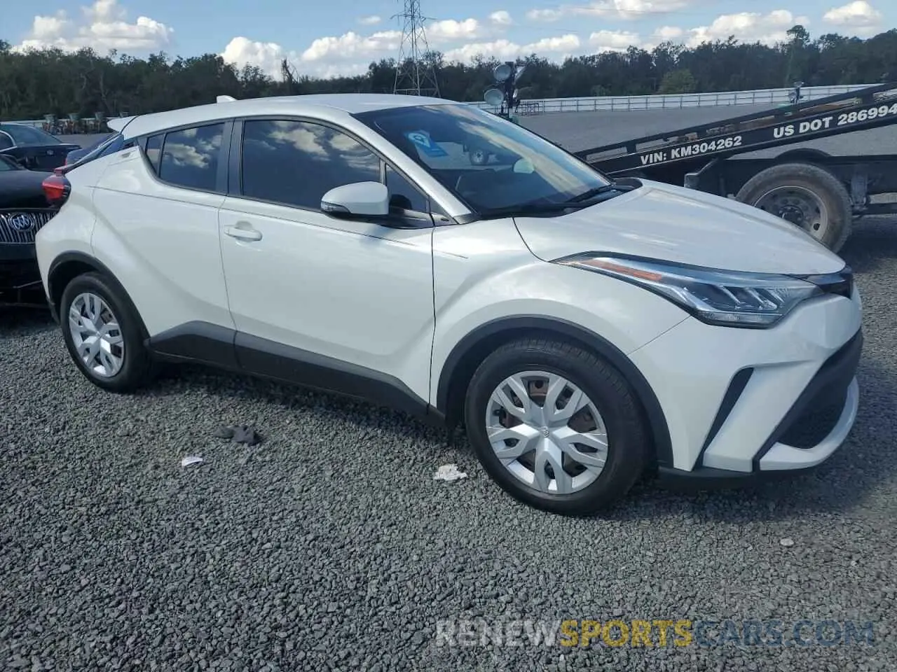 4 fotografías del automóvil dañado NMTKHMBX9MR120674 TOYOTA C-HR 2021