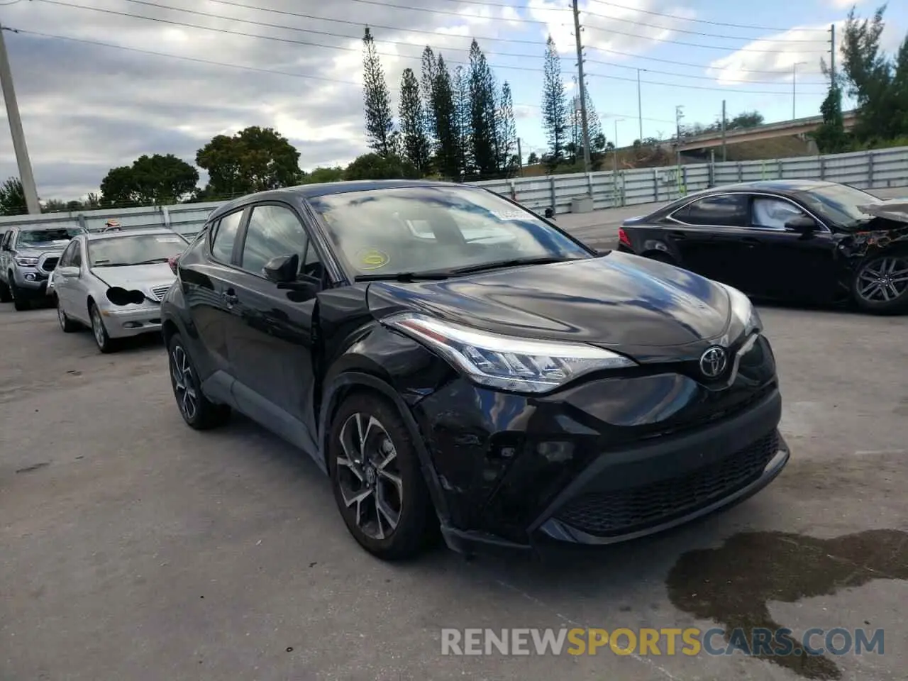 1 fotografías del automóvil dañado NMTKHMBX9MR122103 TOYOTA C-HR 2021