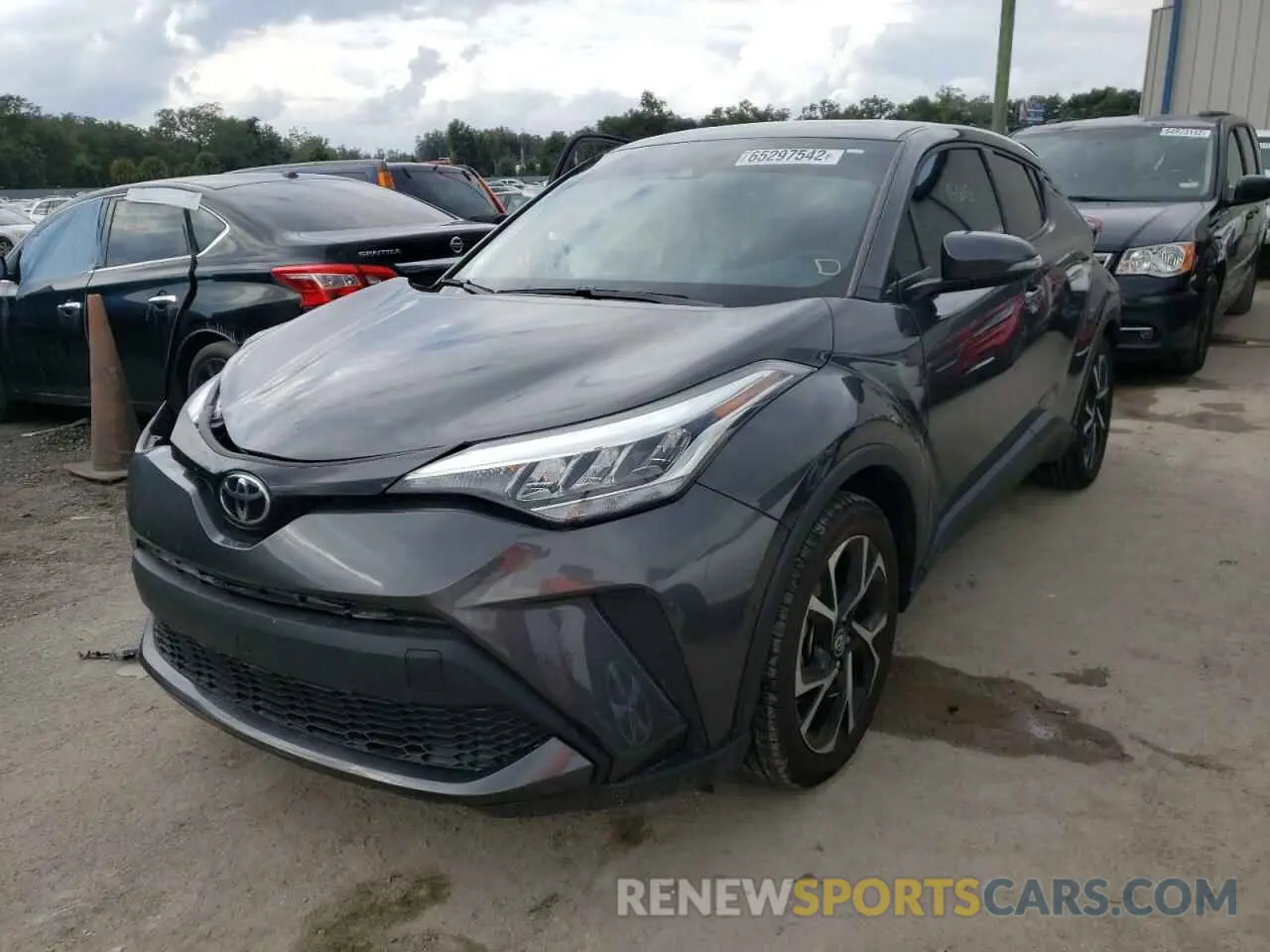 2 fotografías del automóvil dañado NMTKHMBX9MR127320 TOYOTA C-HR 2021