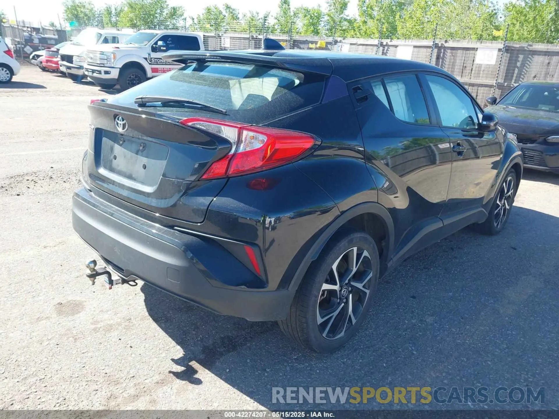 4 fotografías del automóvil dañado NMTKHMBX9MR134011 TOYOTA C-HR 2021