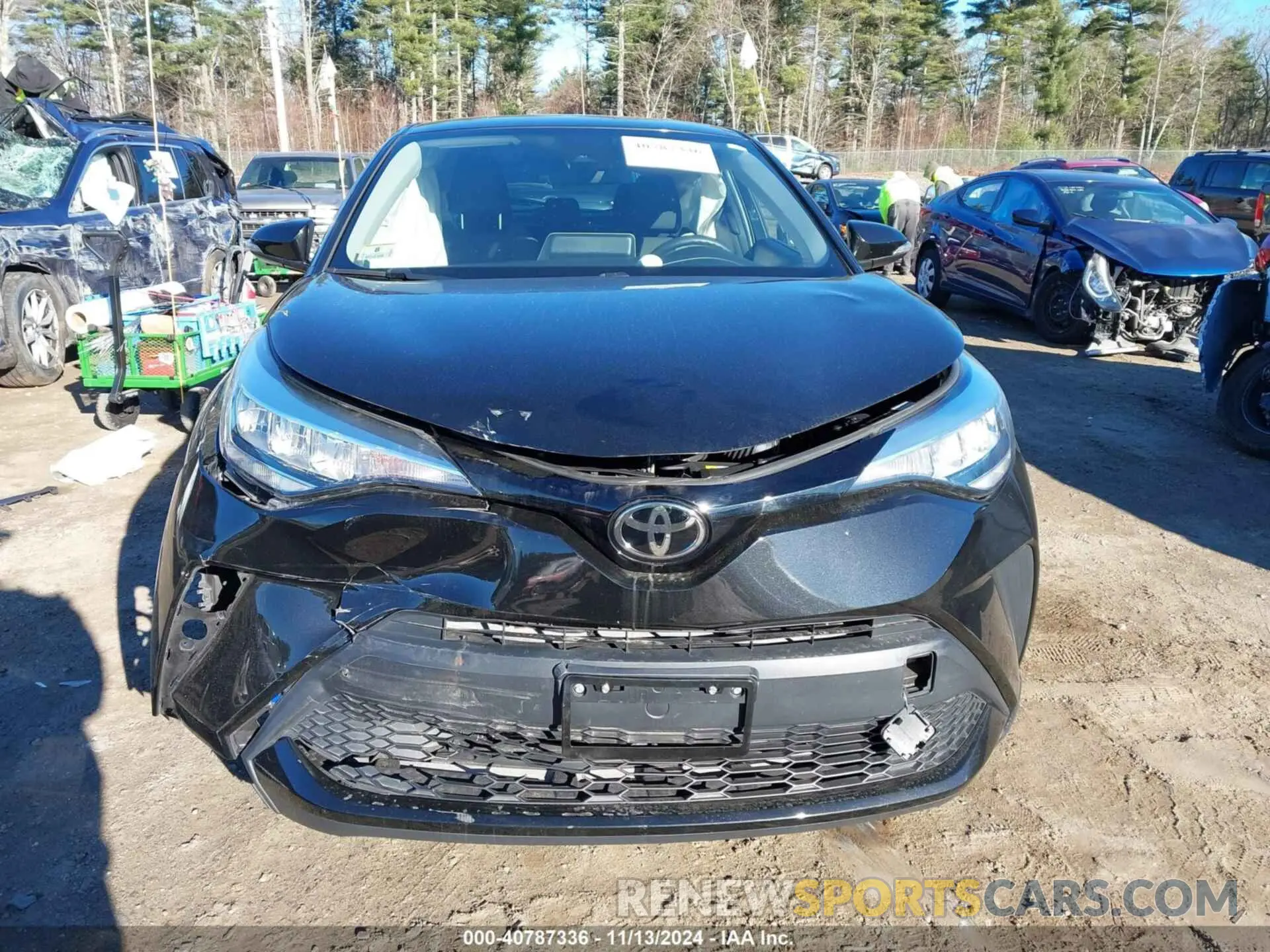 12 fotografías del automóvil dañado NMTKHMBXXMR123633 TOYOTA C-HR 2021