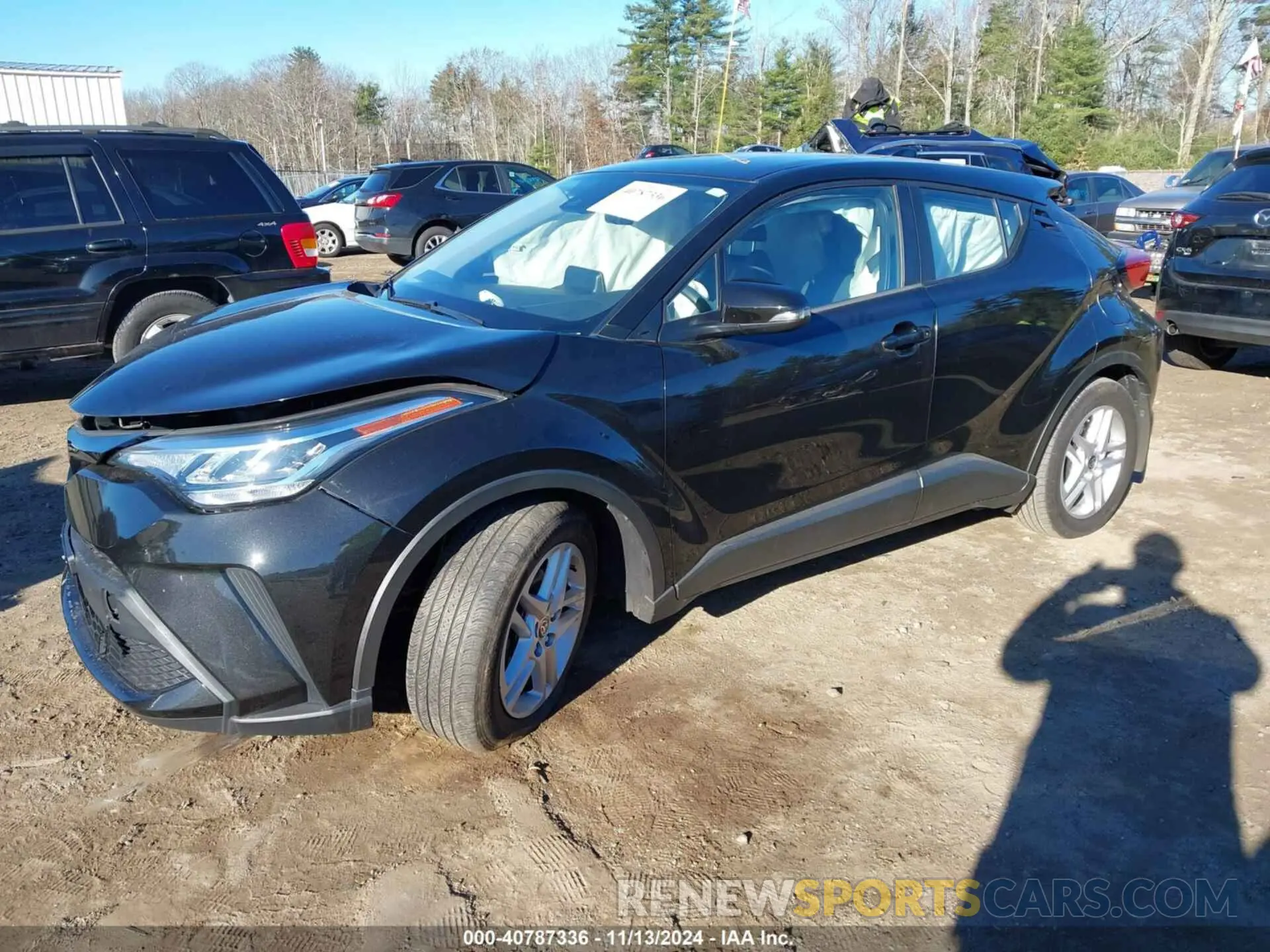 2 fotografías del automóvil dañado NMTKHMBXXMR123633 TOYOTA C-HR 2021