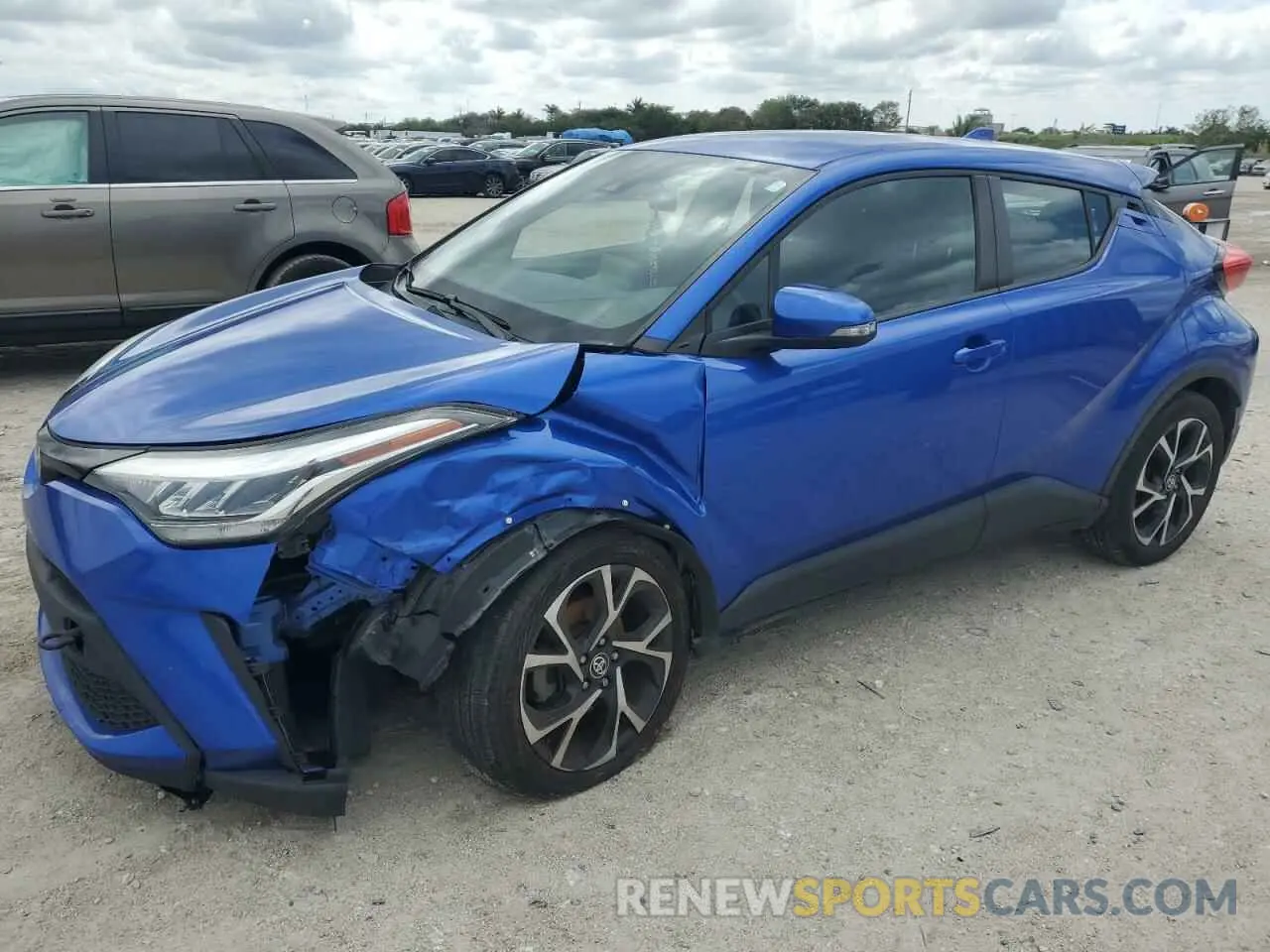 1 fotografías del automóvil dañado NMTKHMBXXMR124104 TOYOTA C-HR 2021