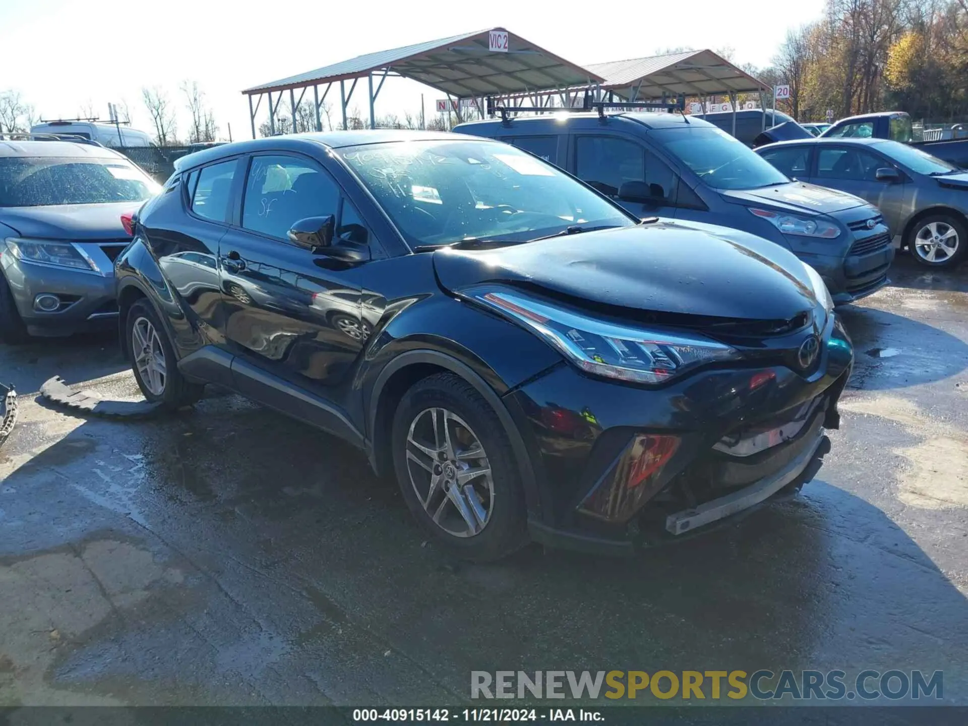 1 fotografías del automóvil dañado NMTKHMBXXMR125432 TOYOTA C-HR 2021