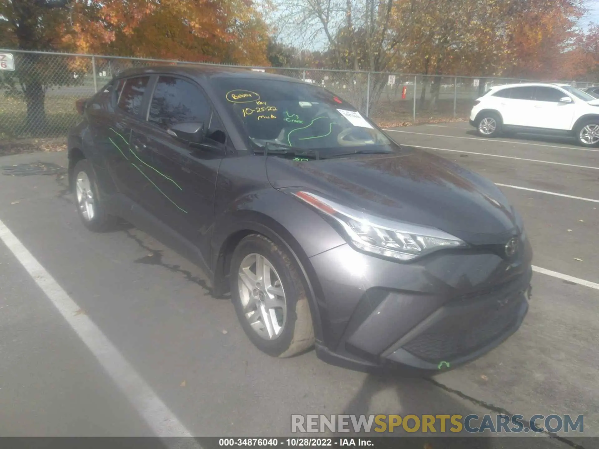 1 fotografías del automóvil dañado NMTKHMBXXMR128573 TOYOTA C-HR 2021