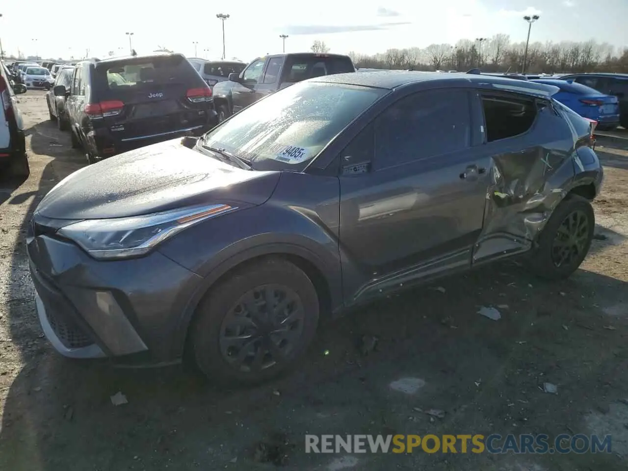 1 fotografías del automóvil dañado NMTKHMBXXMR140304 TOYOTA C-HR 2021