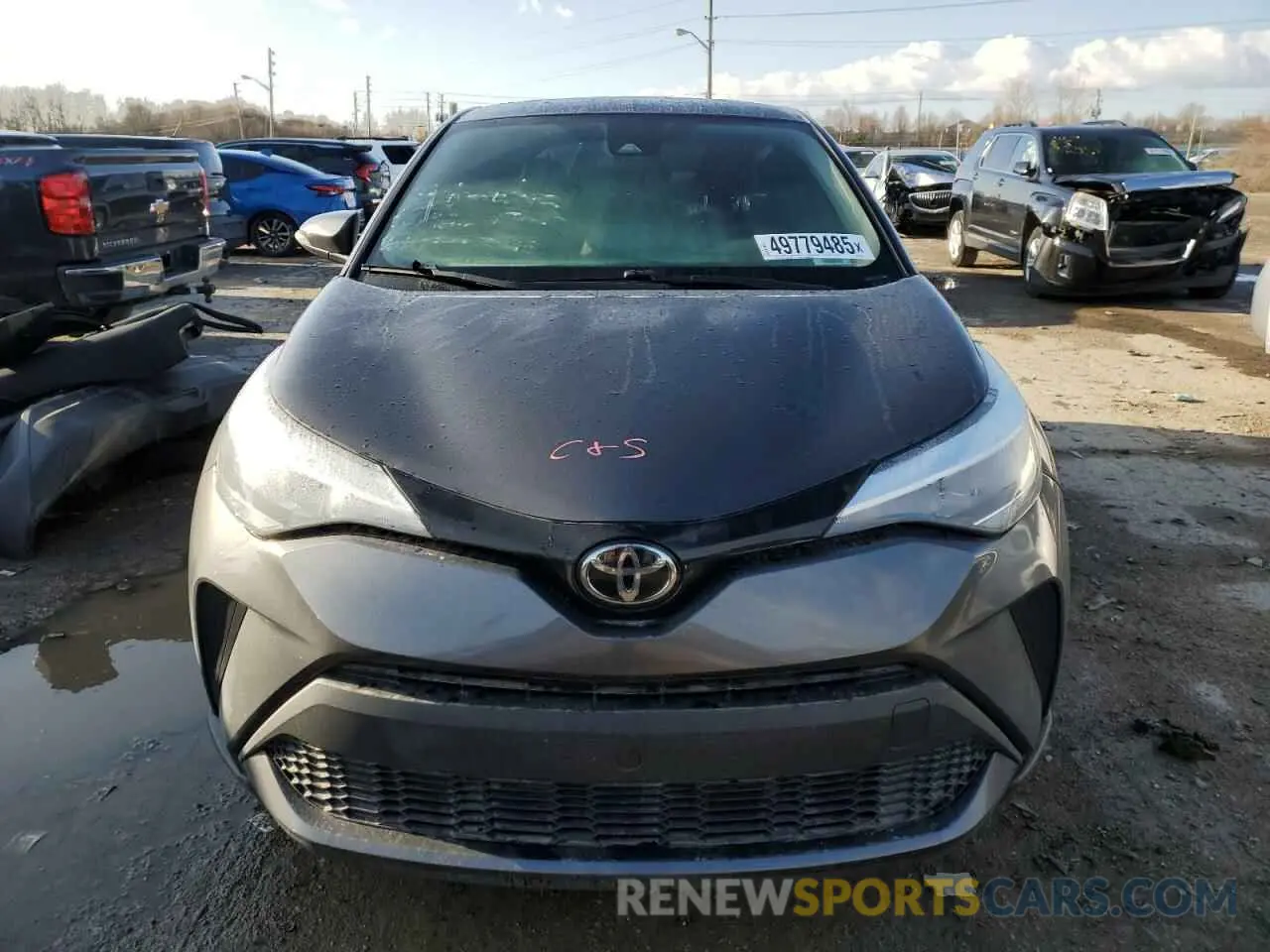 5 fotografías del automóvil dañado NMTKHMBXXMR140304 TOYOTA C-HR 2021