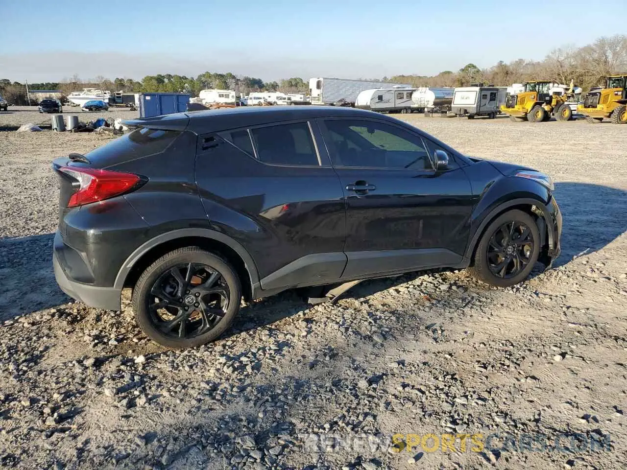 3 fotografías del automóvil dañado JTNKHMBX0N1131025 TOYOTA C-HR 2022