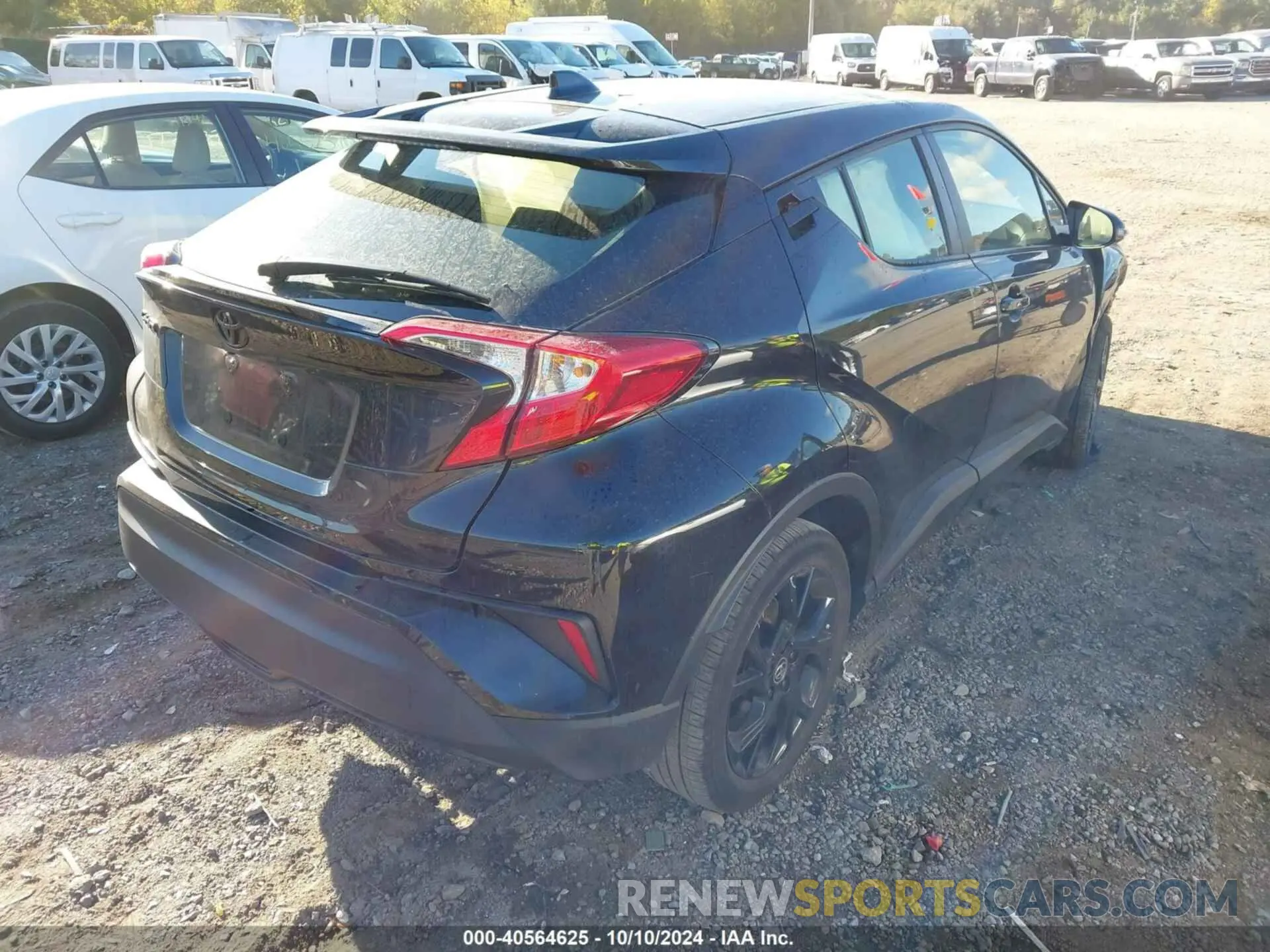 4 fotografías del automóvil dañado JTNKHMBX2N1131415 TOYOTA C-HR 2022