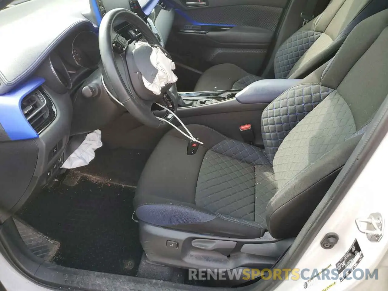 7 fotografías del automóvil dañado JTNKHMBX3N1134324 TOYOTA C-HR 2022
