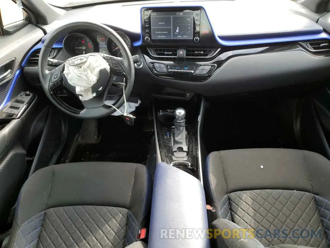 8 fotografías del automóvil dañado JTNKHMBX3N1134324 TOYOTA C-HR 2022