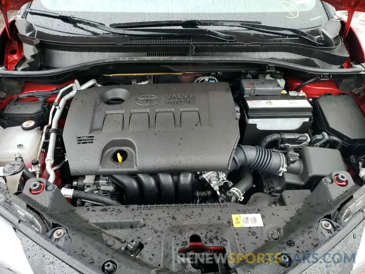 11 fotografías del automóvil dañado JTNKHMBX6N1135449 TOYOTA C-HR 2022
