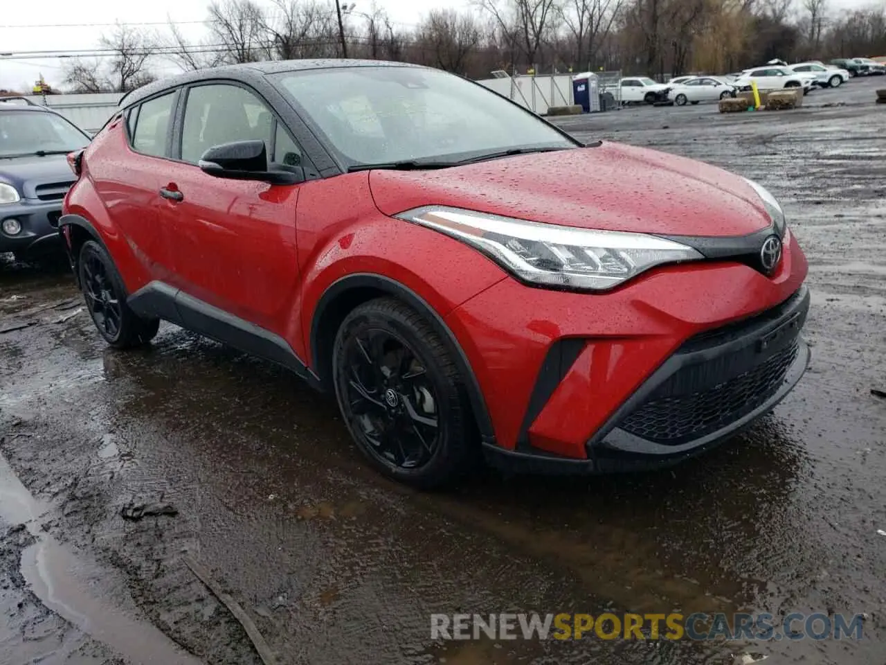 4 fotografías del automóvil dañado JTNKHMBX6N1135449 TOYOTA C-HR 2022