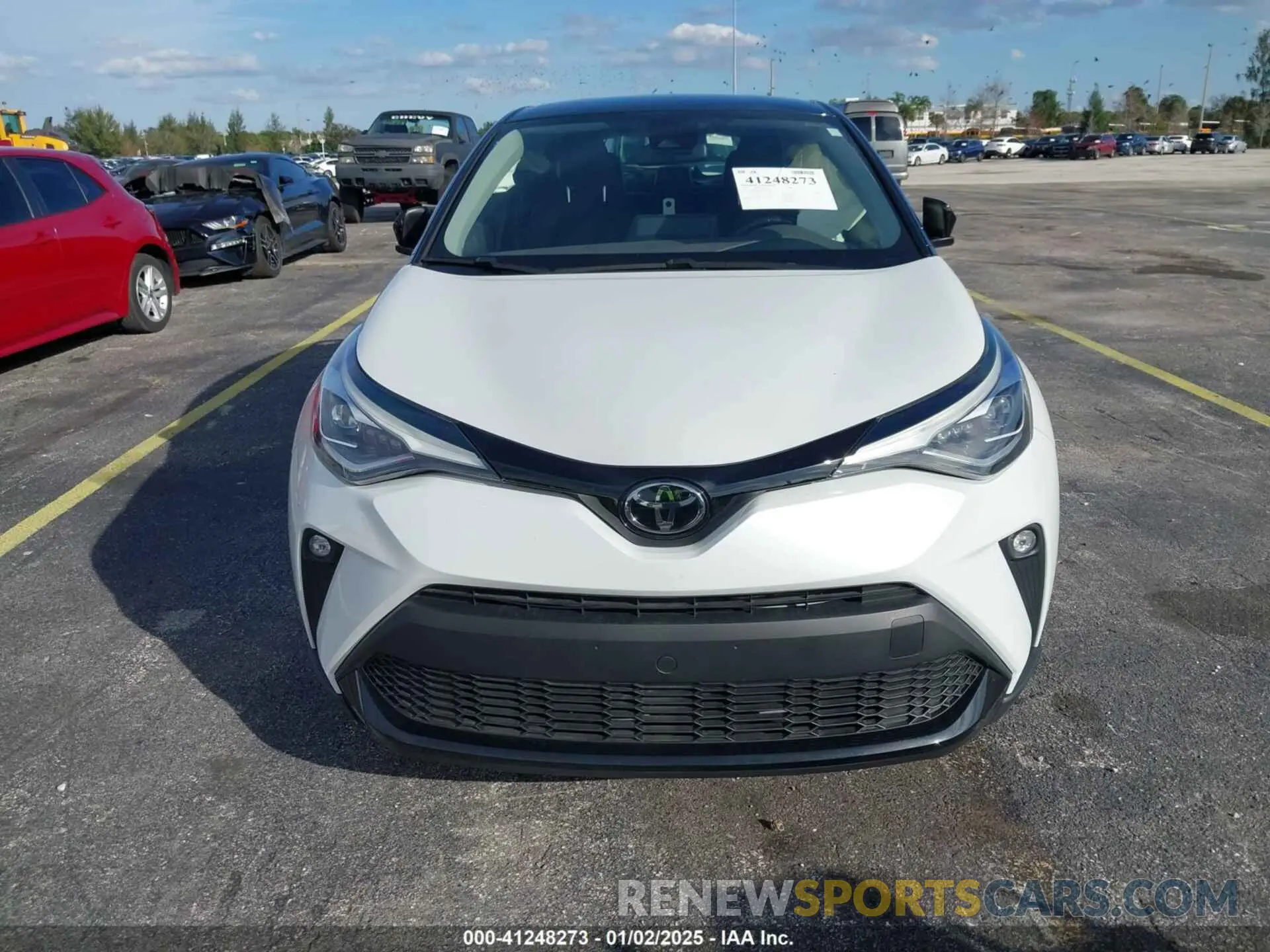 12 fotografías del automóvil dañado JTNKHMBX8N1133296 TOYOTA C-HR 2022