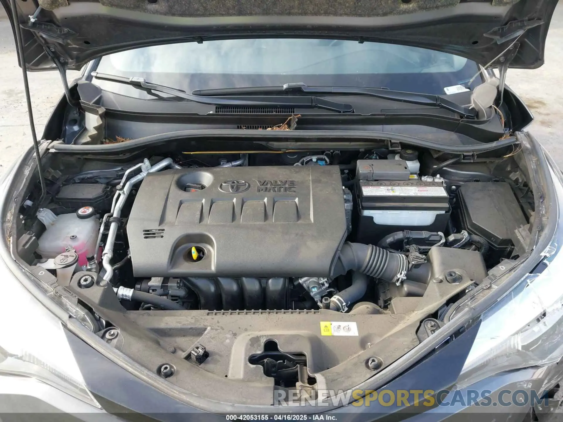 10 fotografías del automóvil dañado JTNKHMBX9N1135221 TOYOTA C-HR 2022