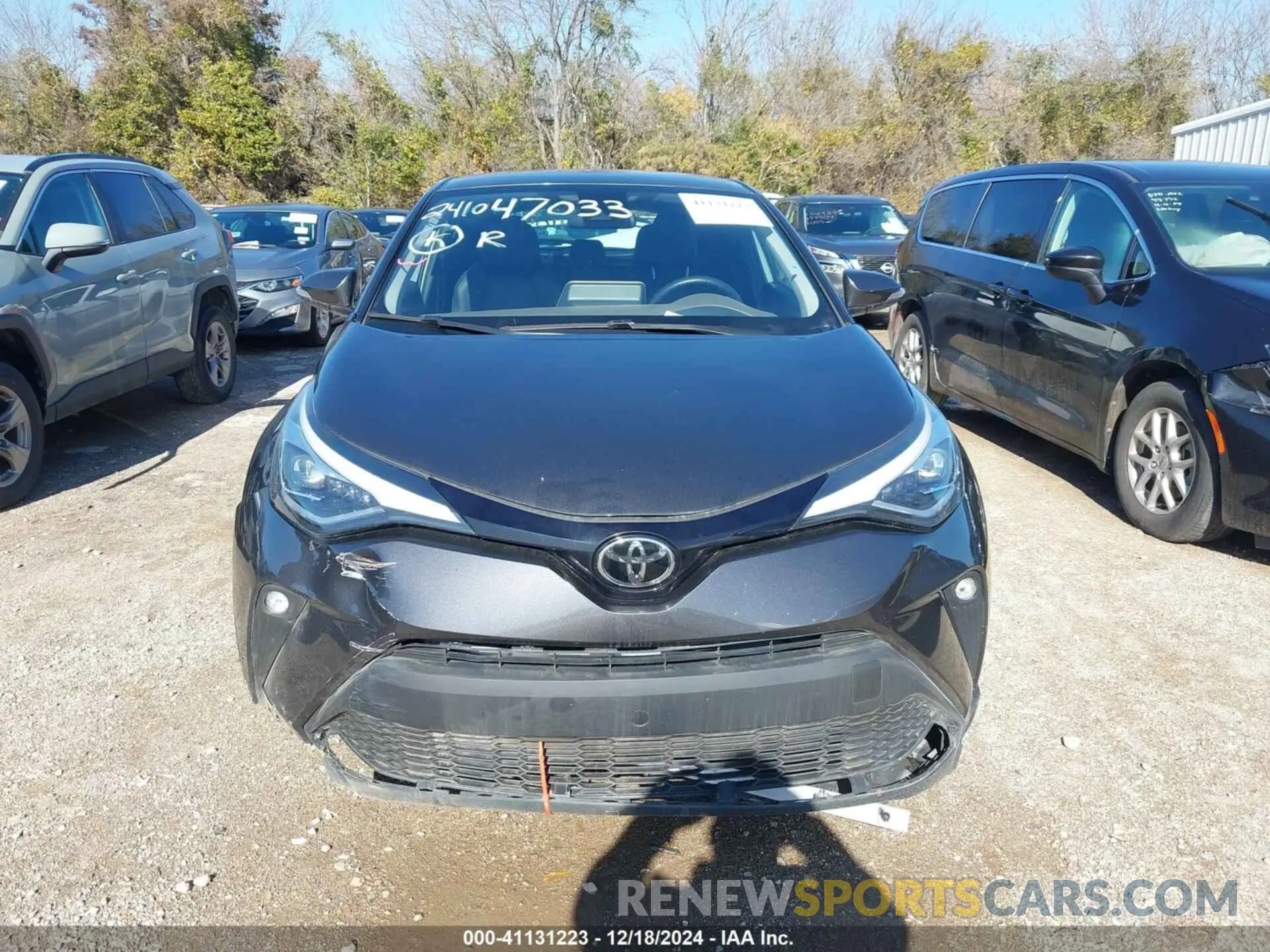 13 fotografías del automóvil dañado NMTKHMBX2NR146406 TOYOTA C-HR 2022