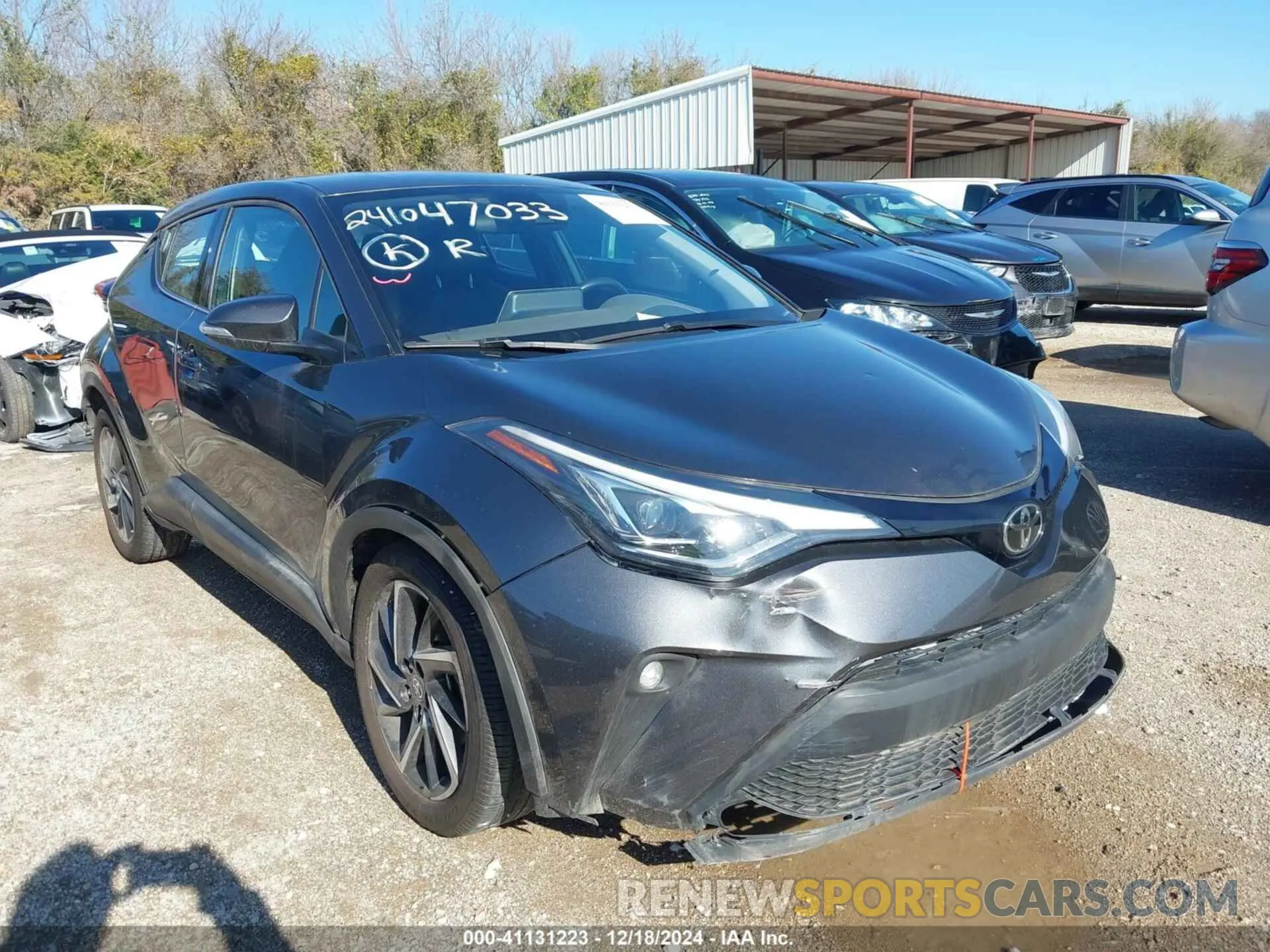 6 fotografías del automóvil dañado NMTKHMBX2NR146406 TOYOTA C-HR 2022