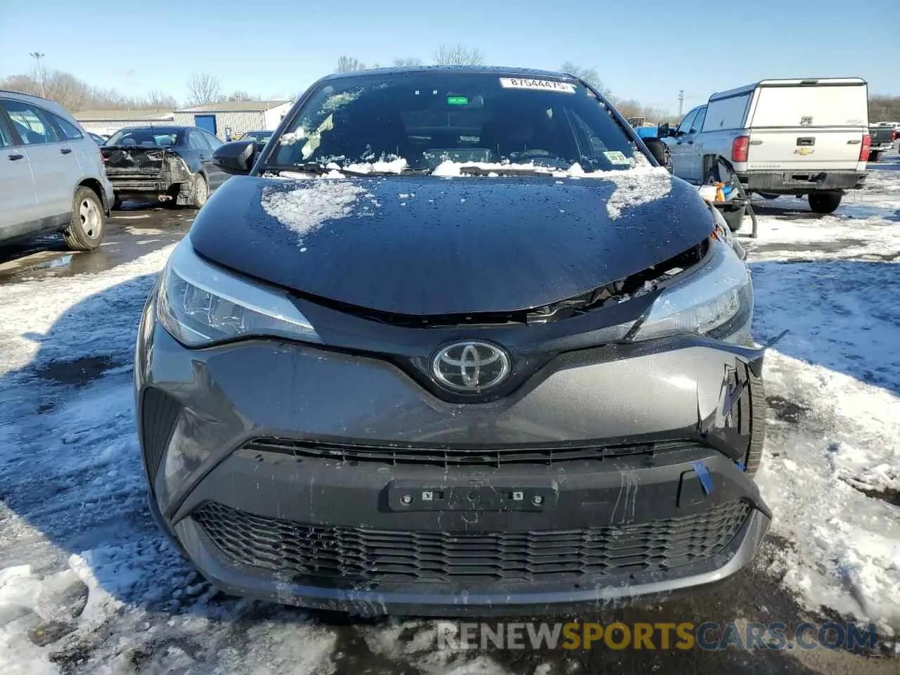 5 fotografías del automóvil dañado NMTKHMBX3NR141182 TOYOTA C-HR 2022