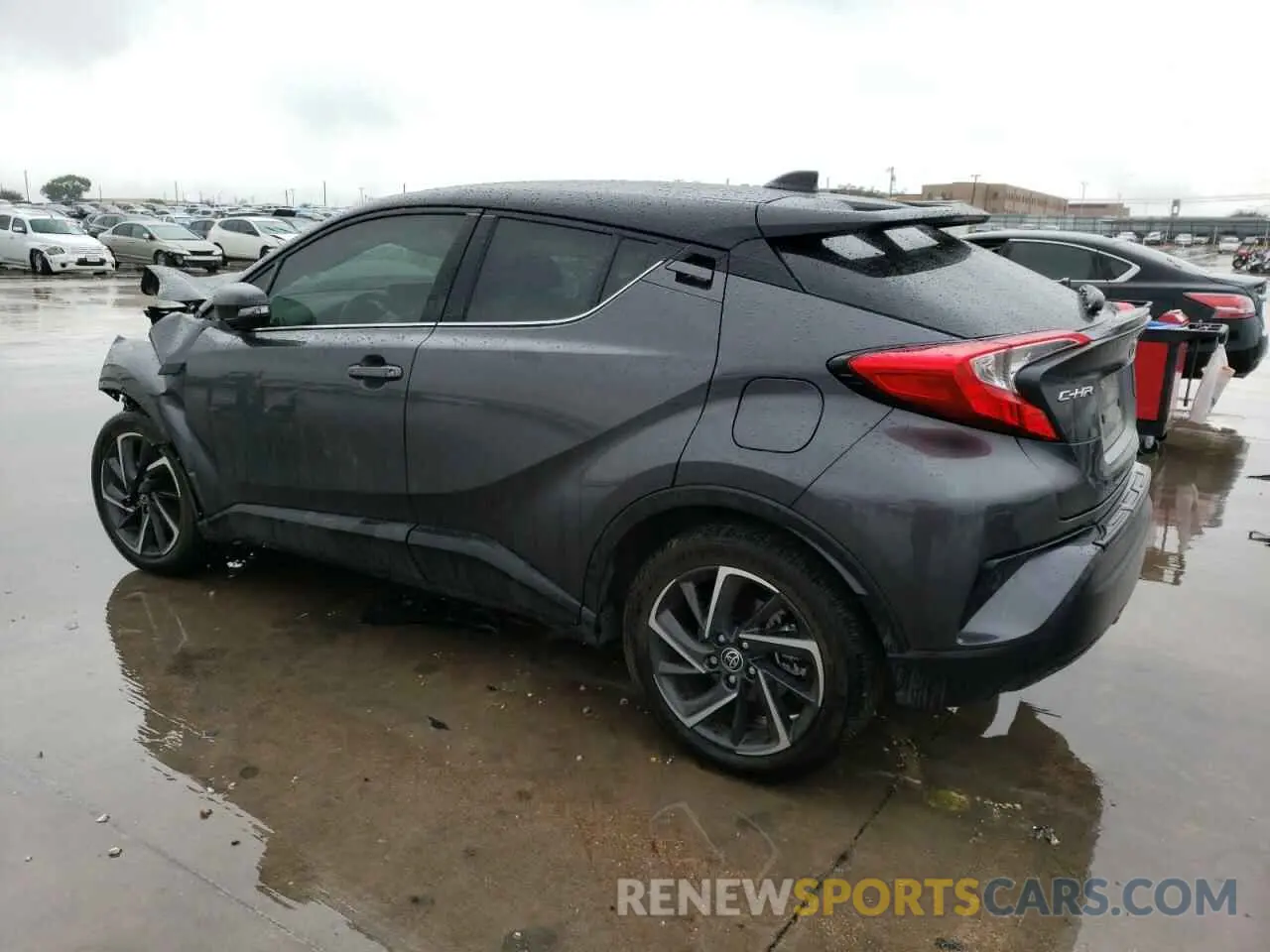 2 fotografías del automóvil dañado NMTKHMBX3NR145099 TOYOTA C-HR 2022