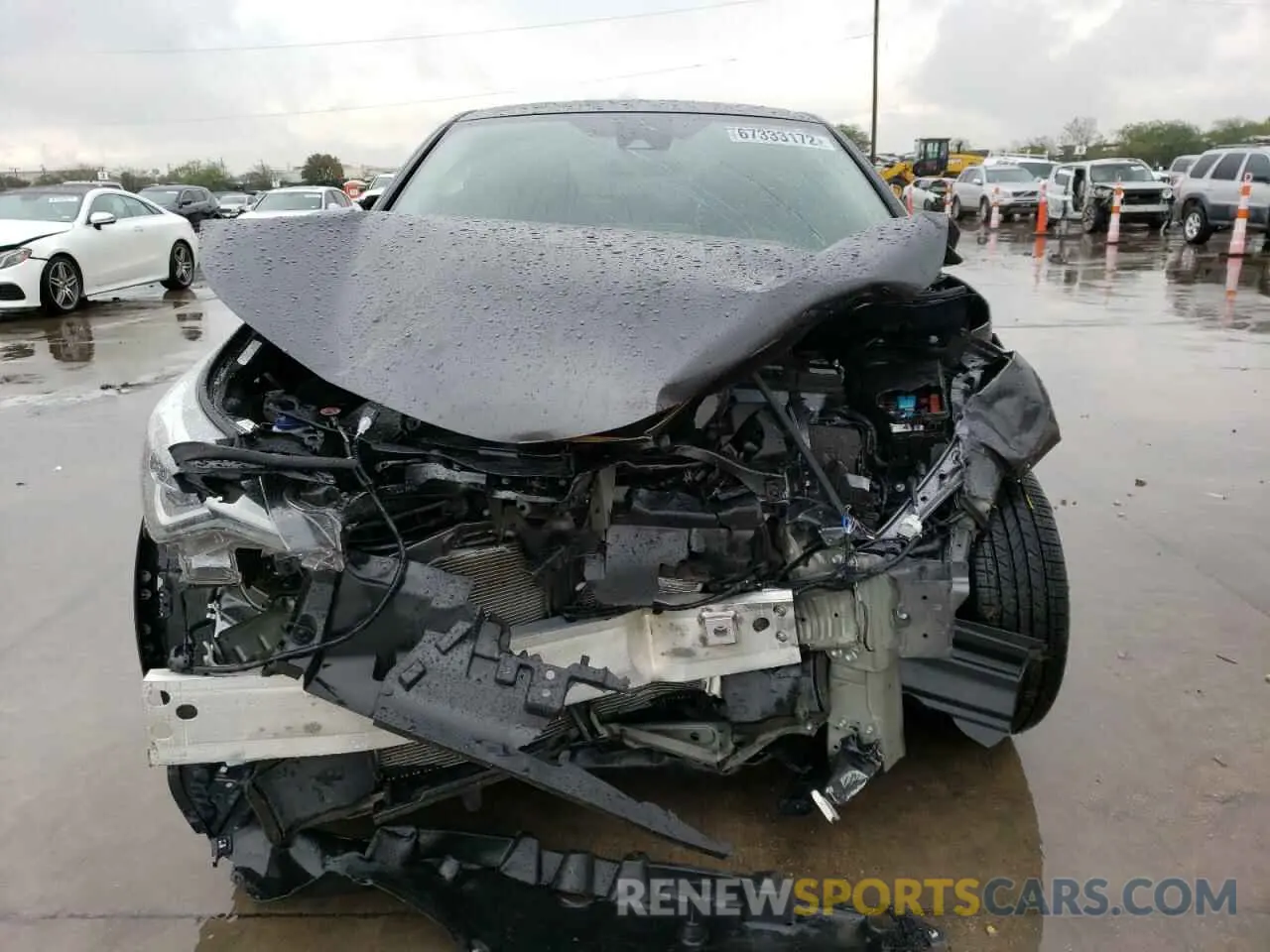 5 fotografías del automóvil dañado NMTKHMBX3NR145099 TOYOTA C-HR 2022