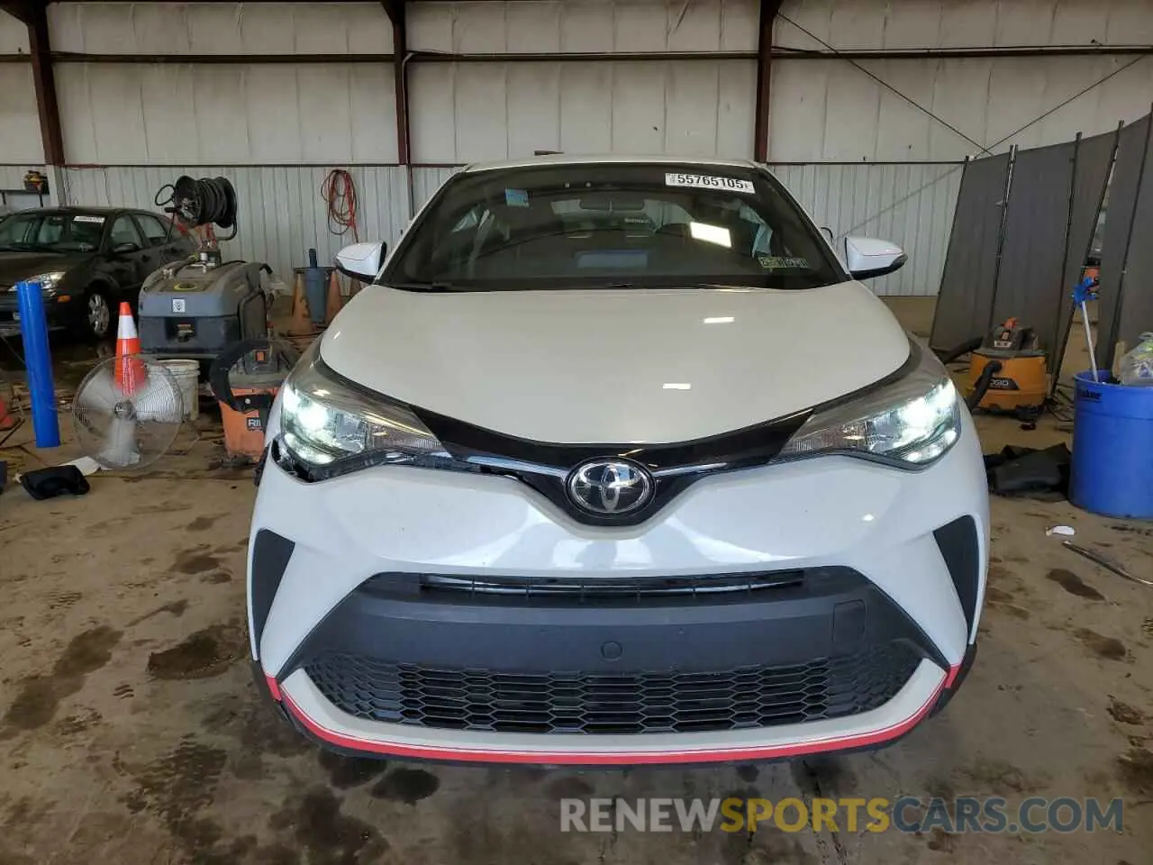 5 fotografías del automóvil dañado NMTKHMBX3NR146382 TOYOTA C-HR 2022