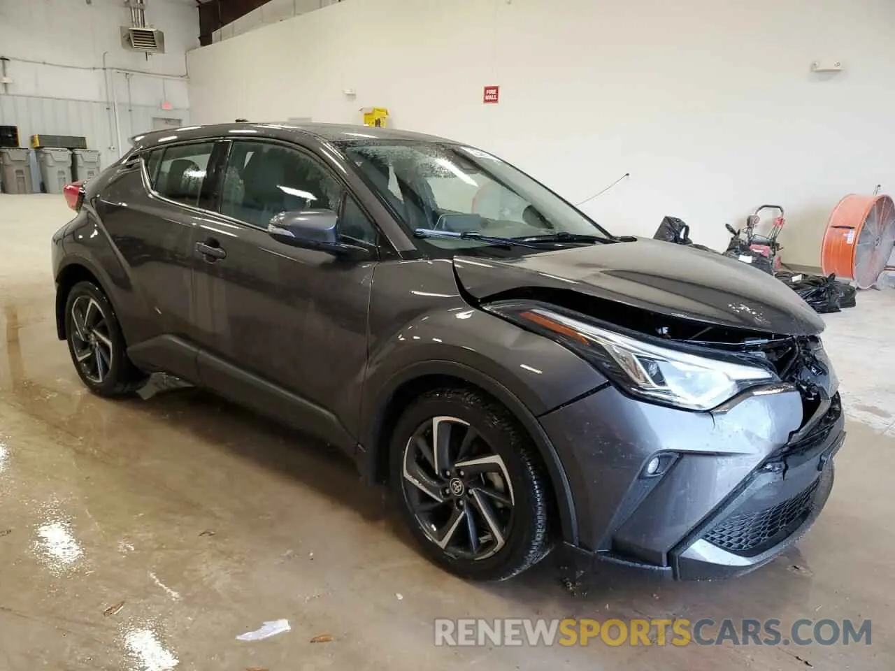 4 fotografías del automóvil dañado NMTKHMBX4NR146505 TOYOTA C-HR 2022