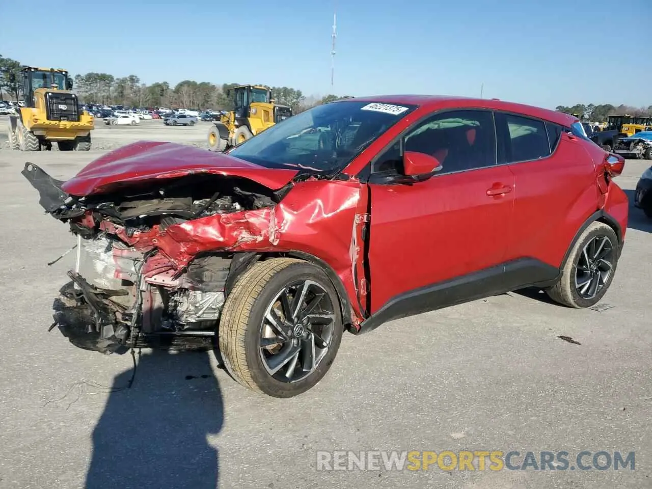 1 fotografías del automóvil dañado NMTKHMBX6NR141032 TOYOTA C-HR 2022