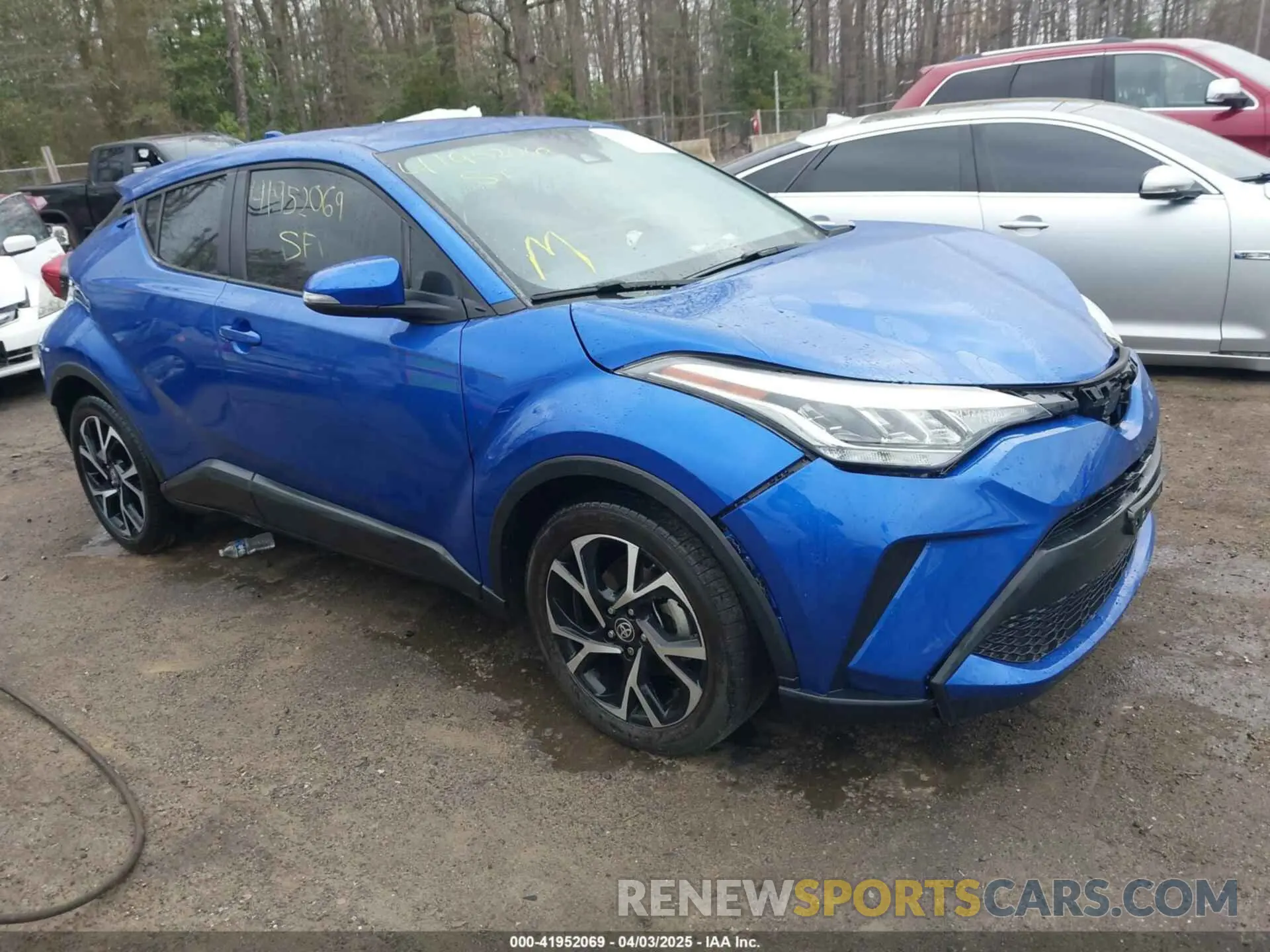 1 fotografías del automóvil dañado NMTKHMBX6NR143752 TOYOTA C-HR 2022