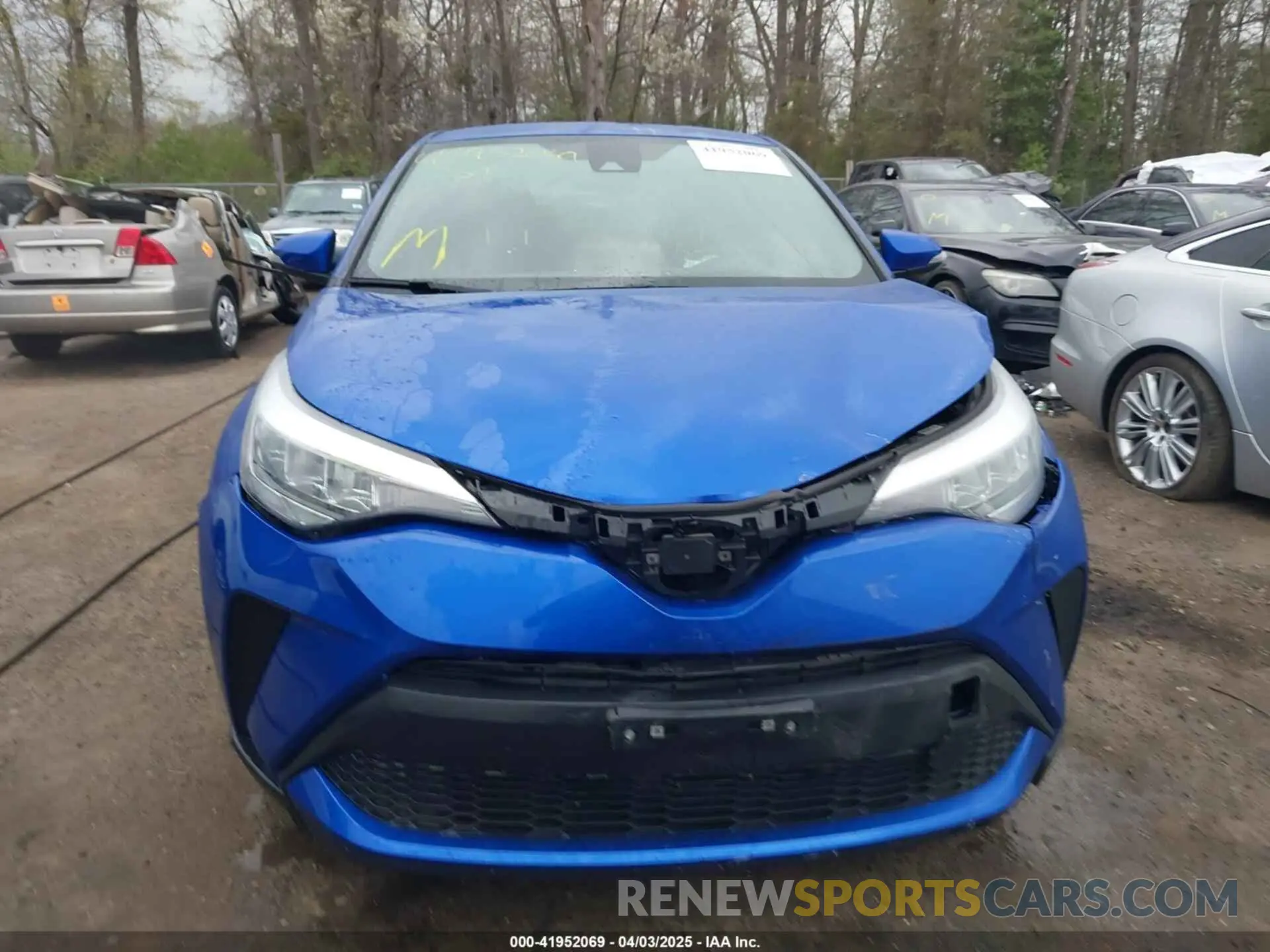 12 fotografías del automóvil dañado NMTKHMBX6NR143752 TOYOTA C-HR 2022