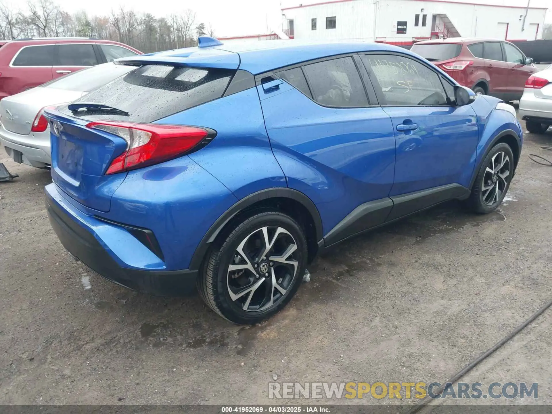 4 fotografías del automóvil dañado NMTKHMBX6NR143752 TOYOTA C-HR 2022