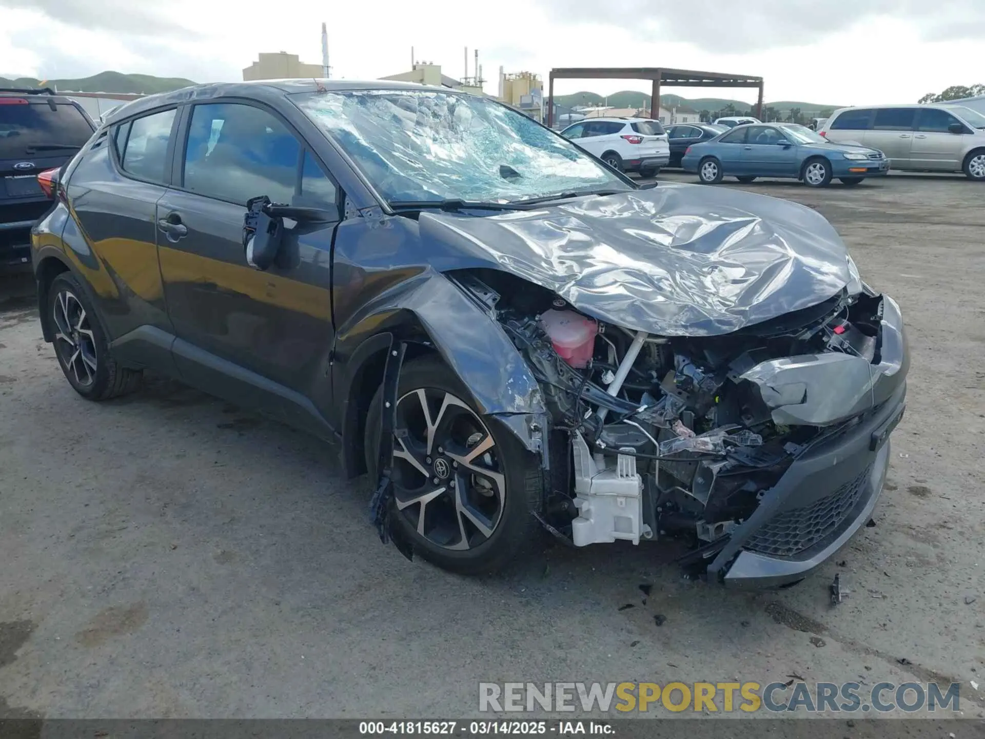 1 fotografías del automóvil dañado NMTKHMBX6NR147770 TOYOTA C-HR 2022