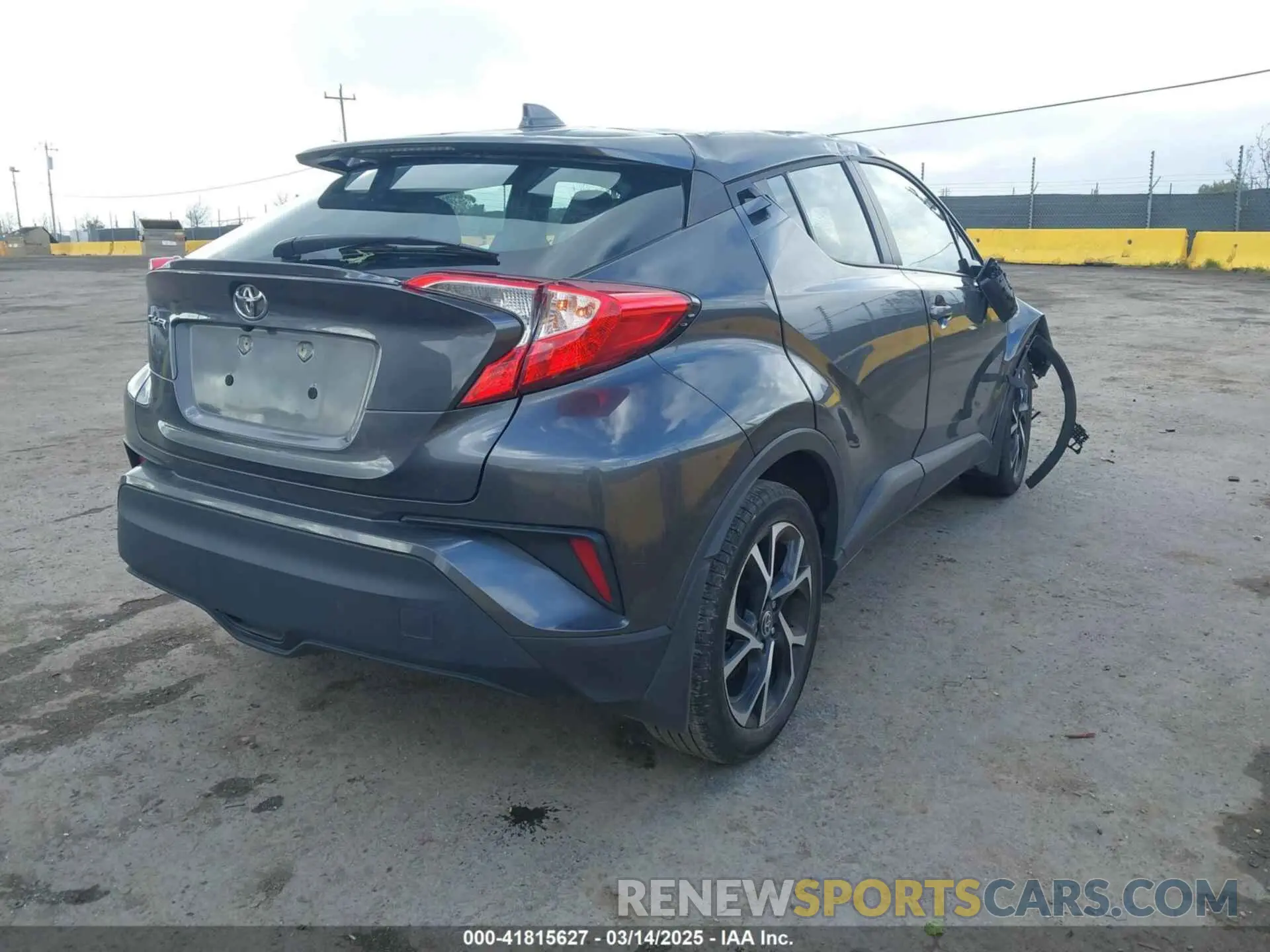 4 fotografías del automóvil dañado NMTKHMBX6NR147770 TOYOTA C-HR 2022